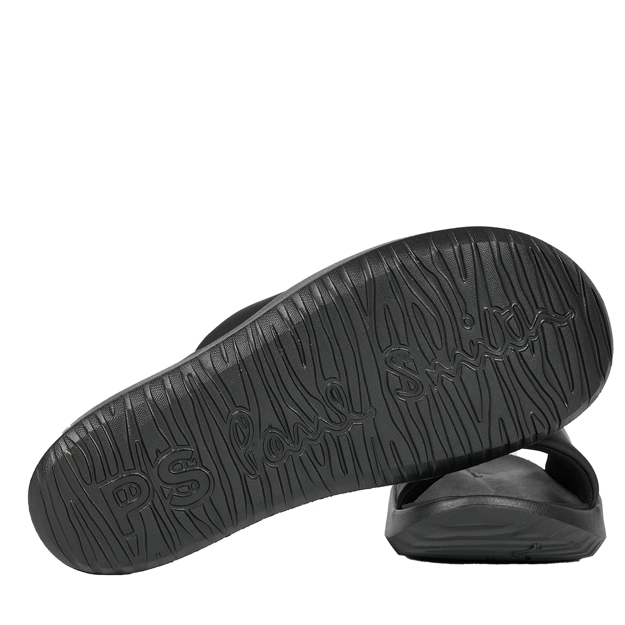 Mens Paul Smith Black Powell Slides - Image 4