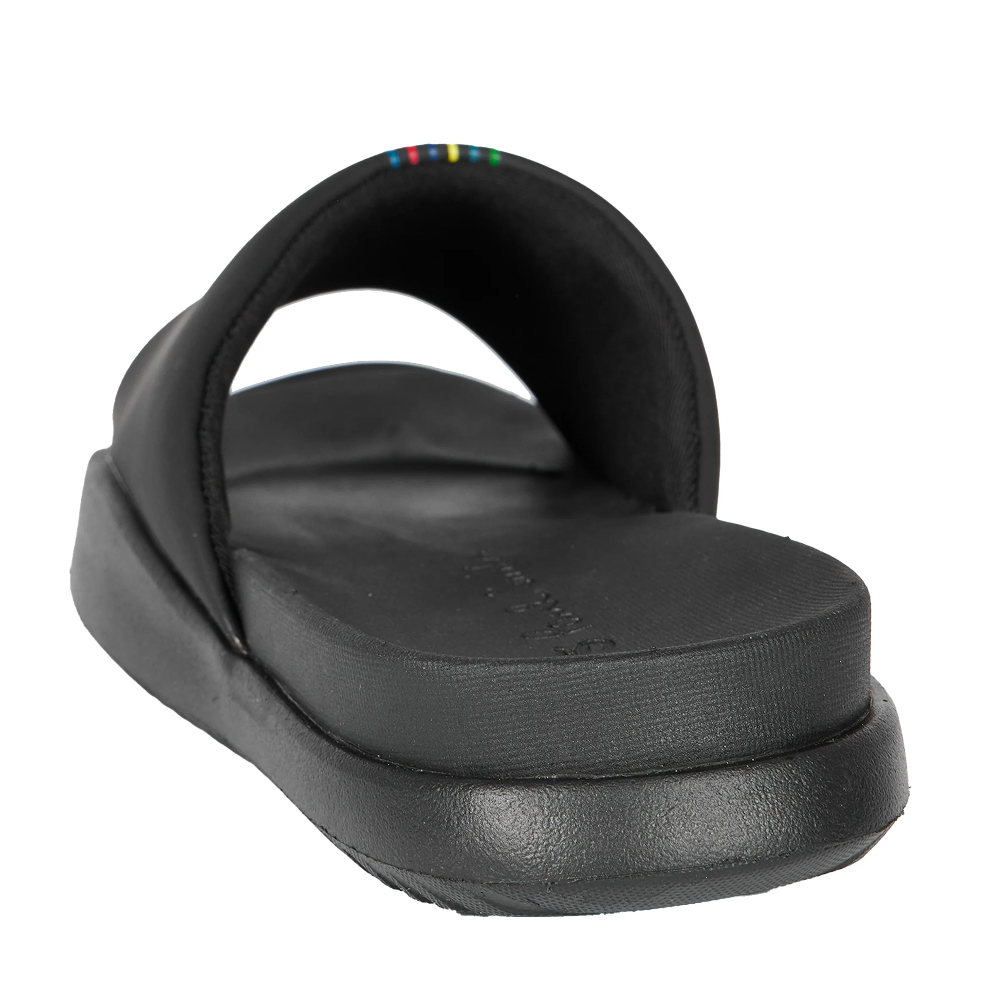 Mens Paul Smith Black Powell Slides - Image 5