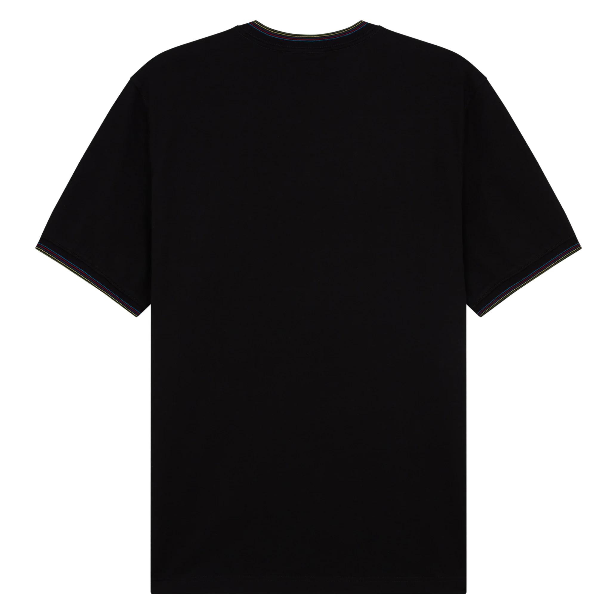 Mens Paul Smith Black Tipped Sports Stripe S/s T Shirt - Image 4