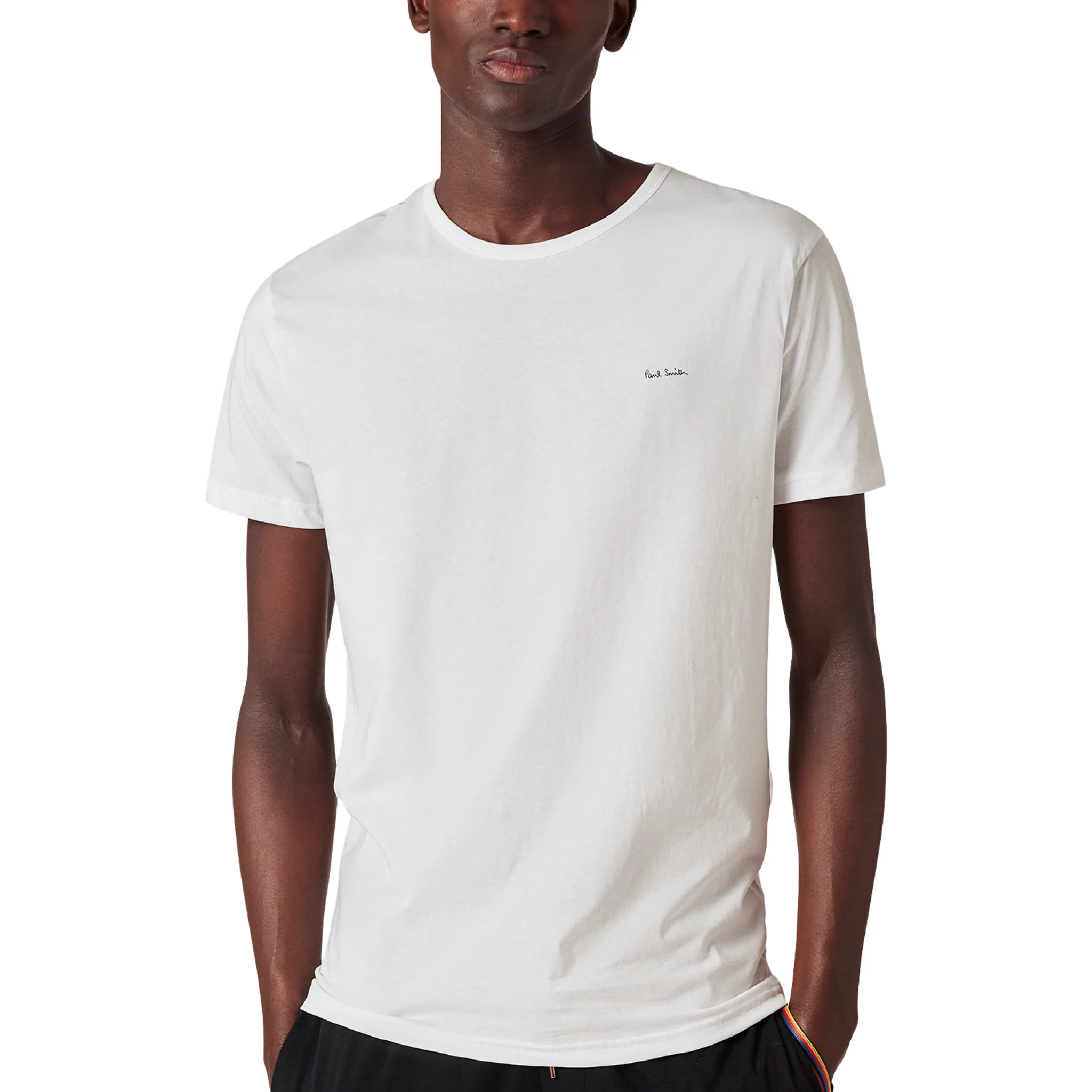 Mens Paul Smith Black/White/Navy 3PK S/s T Shirt - Image 7