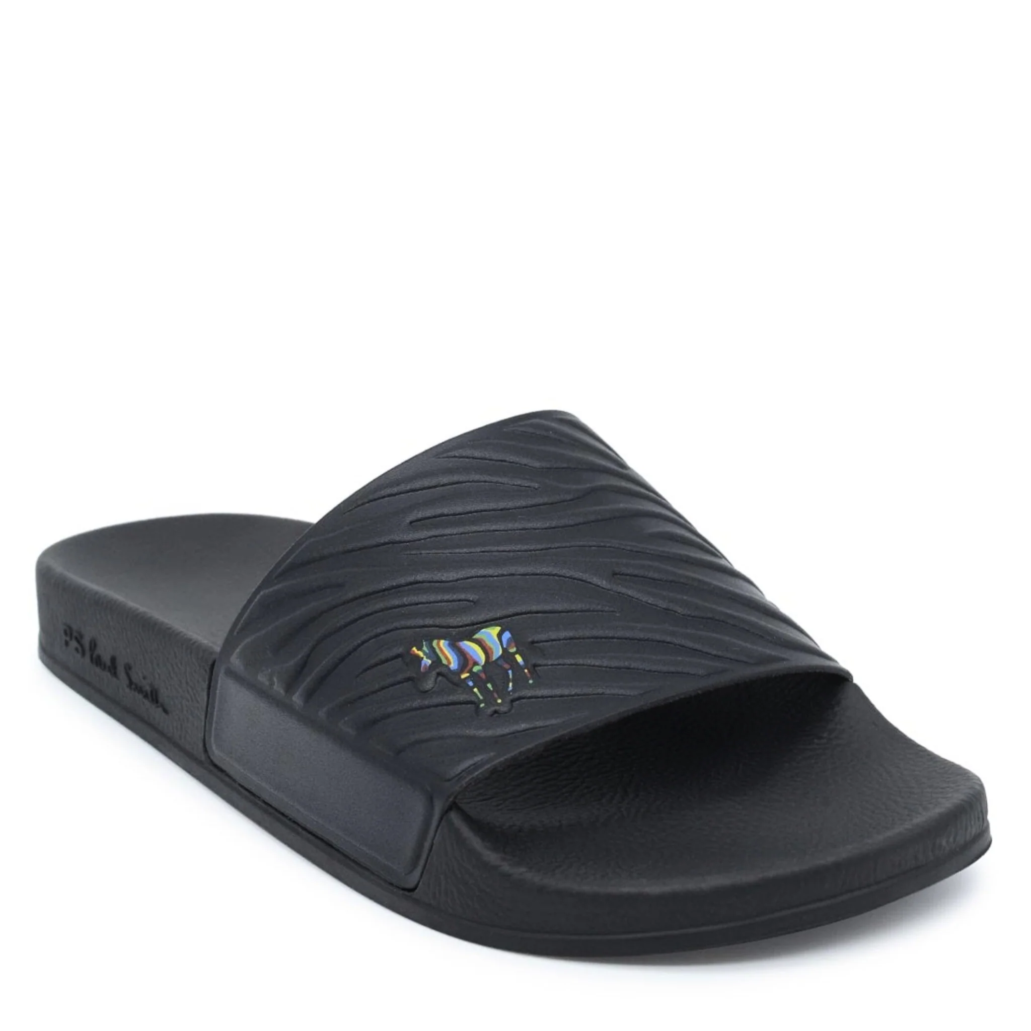 Mens Paul Smith Black Zed Zebra Slides - Image 2