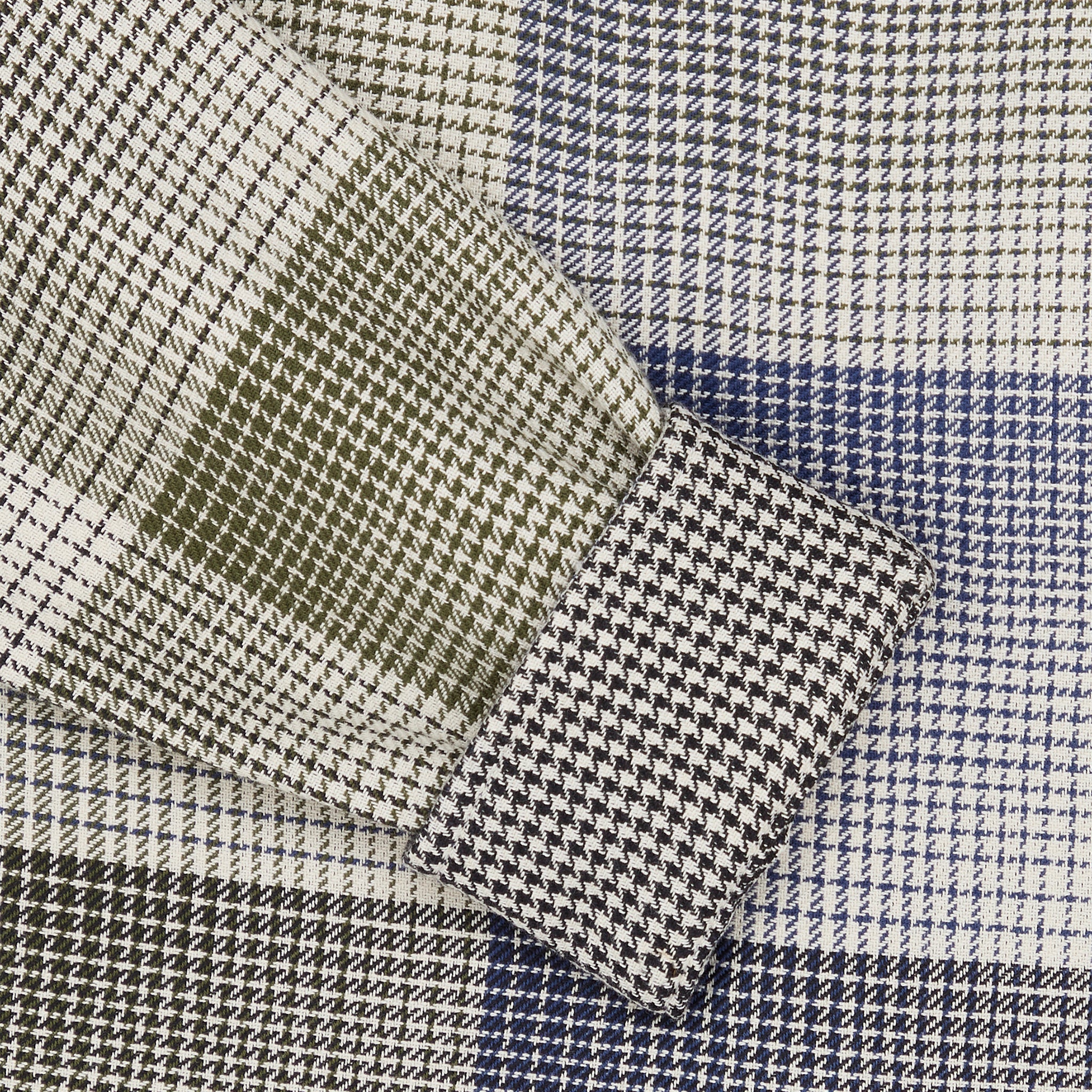 Mens Paul Smith Brown Natural Casual Check Overshirt - Image 4