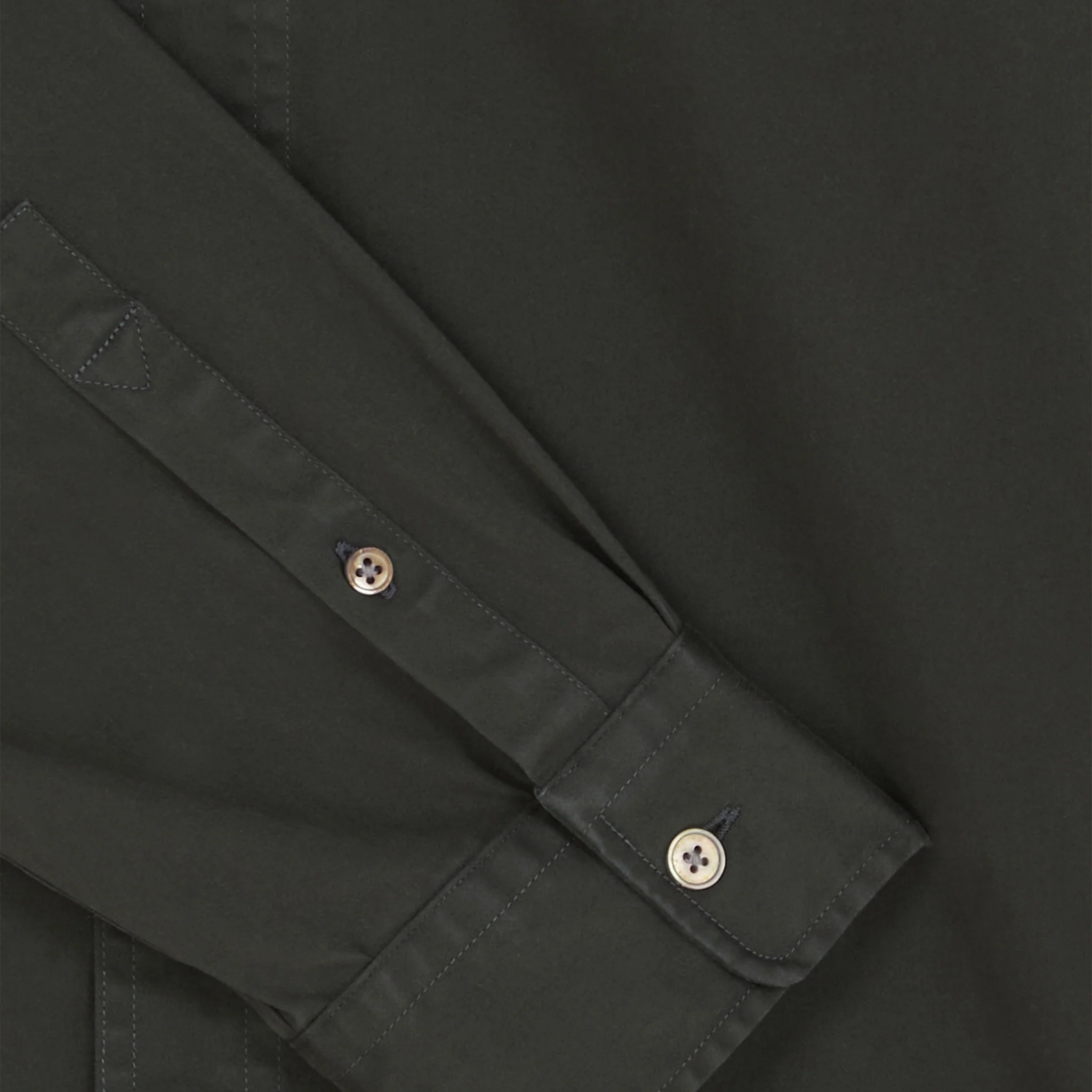 Mens Paul Smith Green Pocket Casual Fit L/s Shirt - Image 3