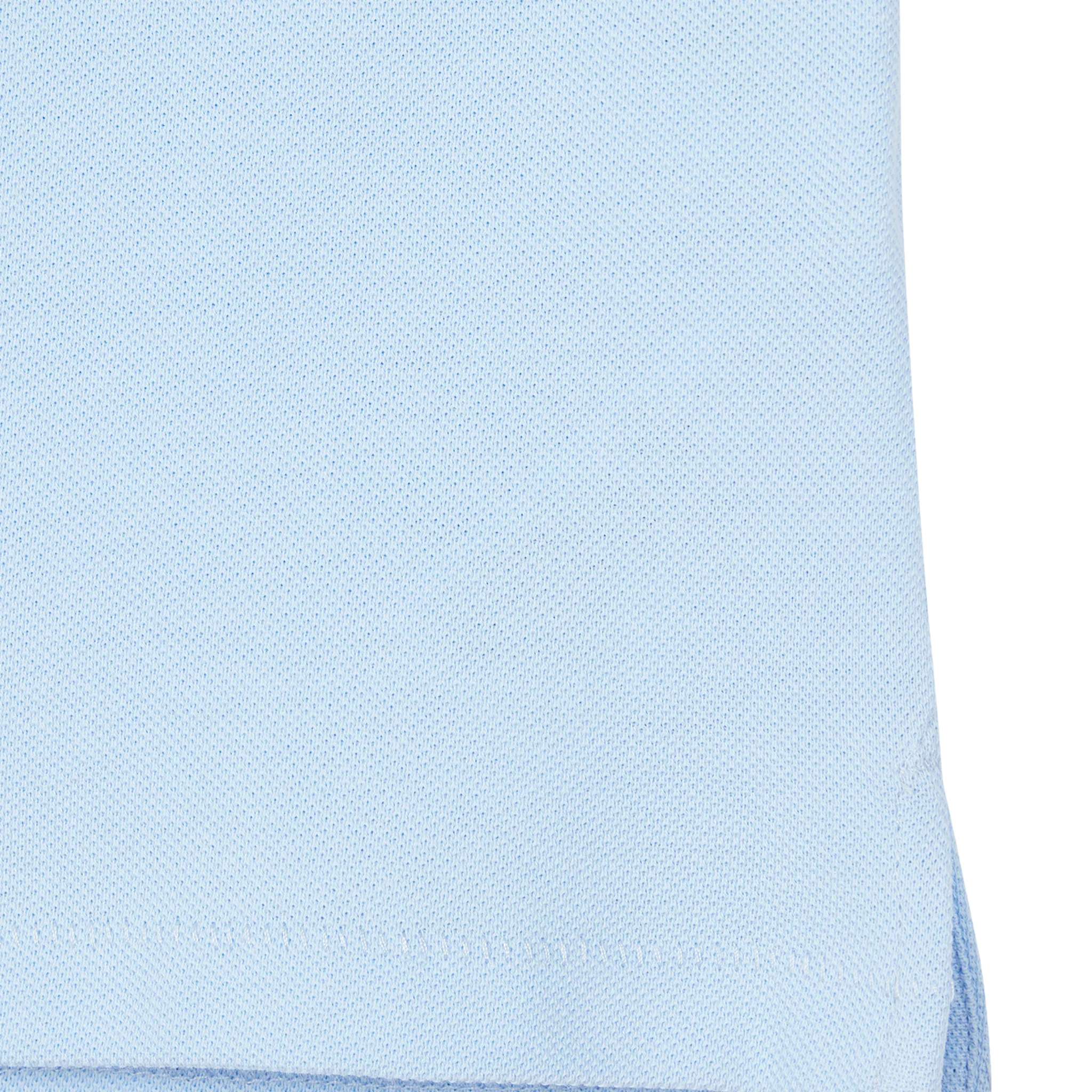 Mens Paul Smith Light Blue Zebra Badge Reg Fit S/s Polo Shirt - Image 2