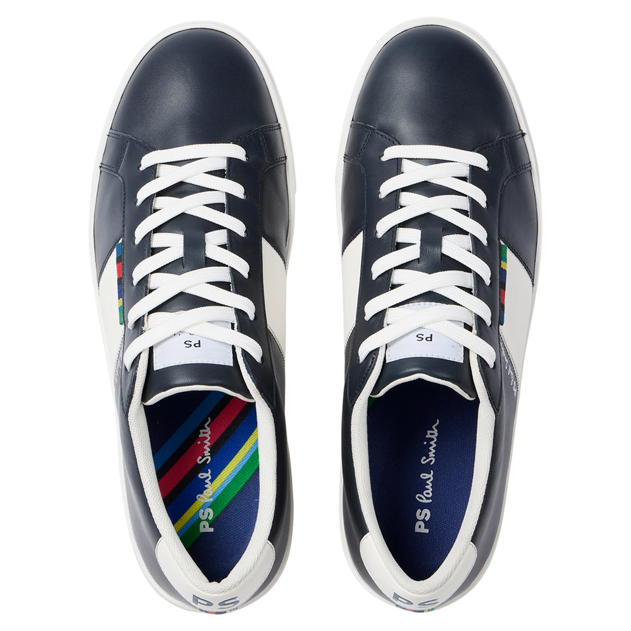 Mens Paul Smith Navy Beech Trainers - Image 2