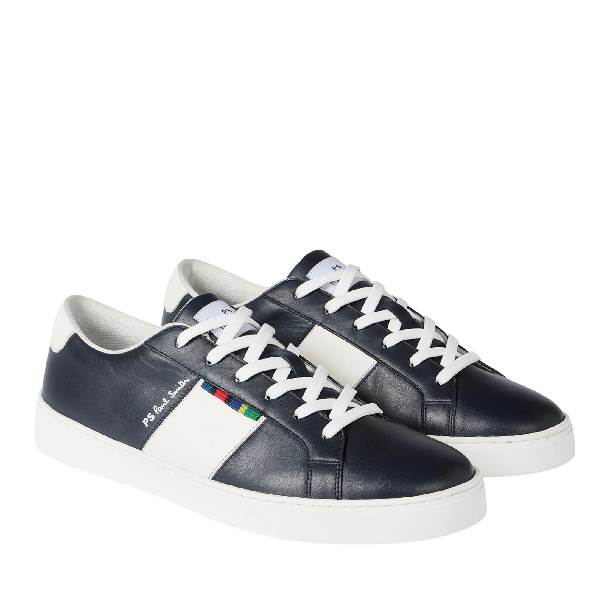 Mens Paul Smith Navy Beech Trainers - Image 3