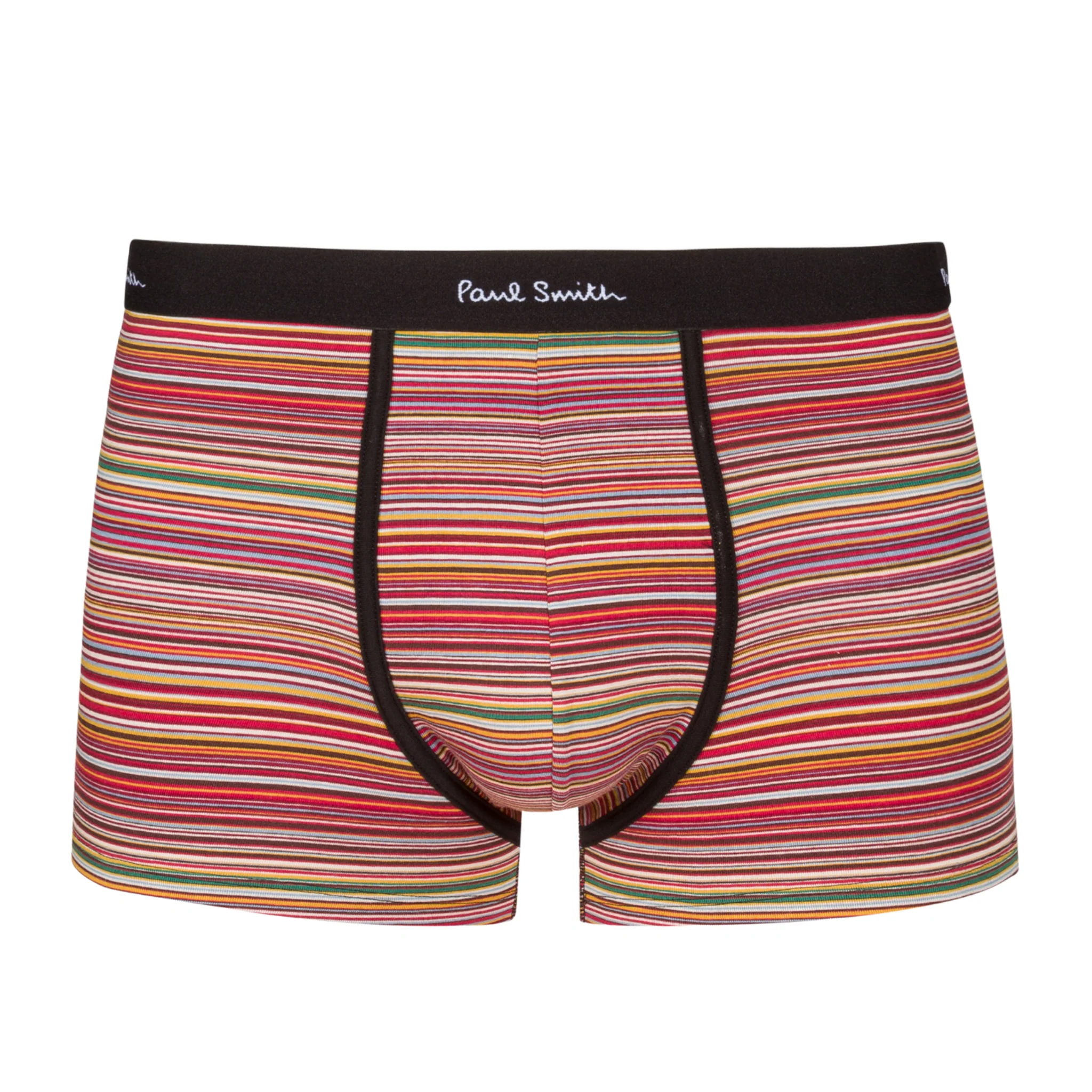 Mens Paul Smith Signature/Black/White 3PK Trunks - Image 2