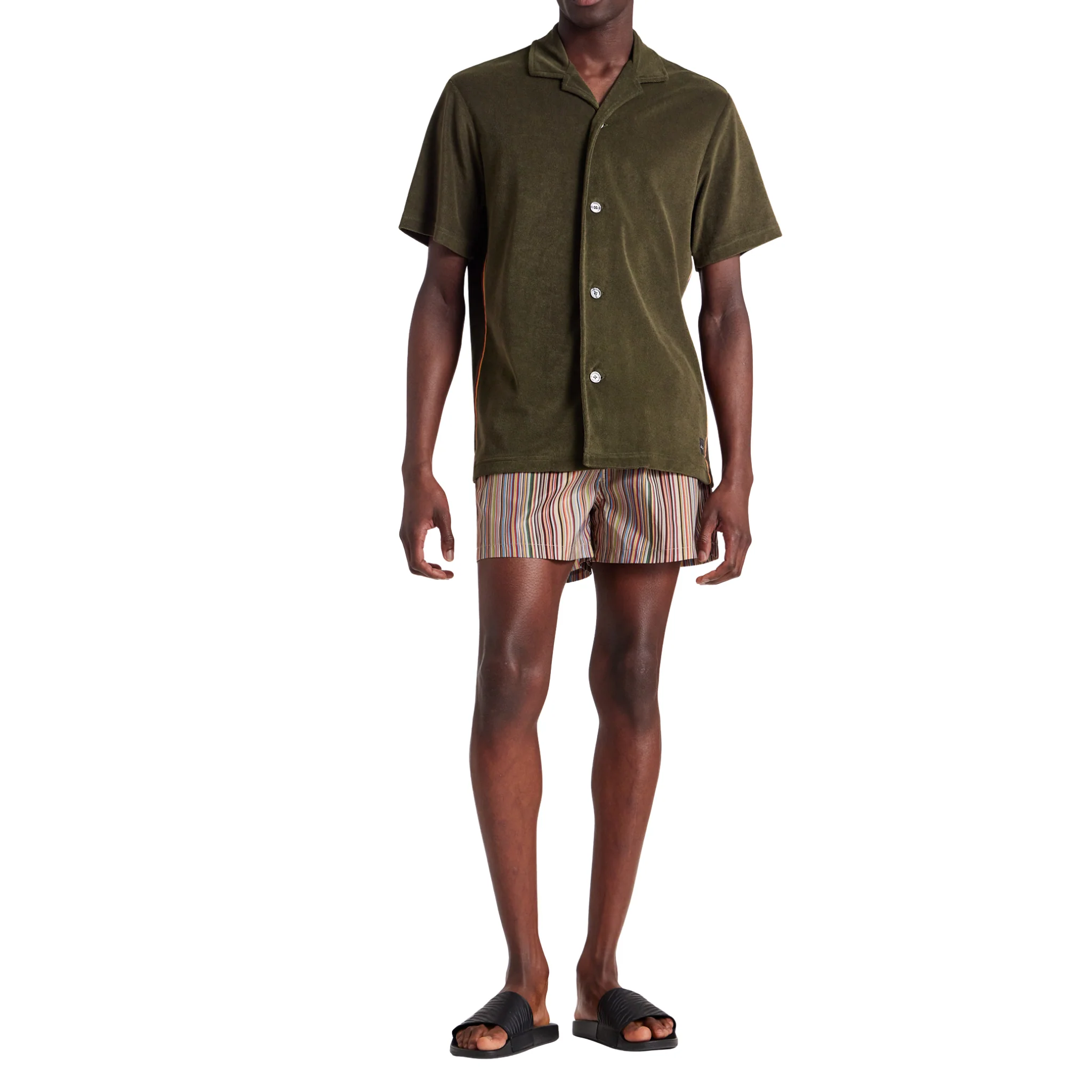 Mens Paul Smith Signature Stripe Swim Shorts - Image 3