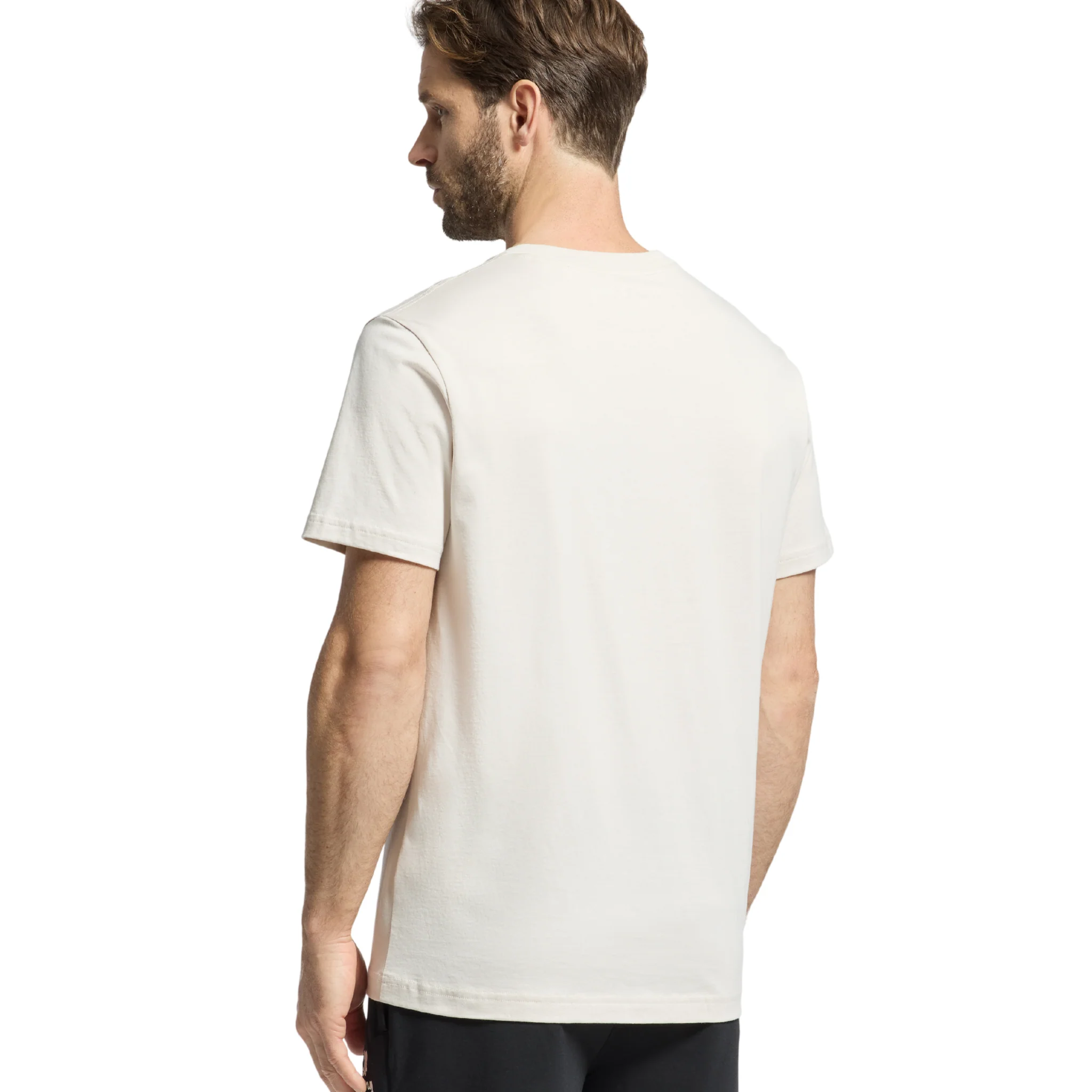 Mens Psycho Bunny Natural Linen Classic S/s T Shirt - Image 5