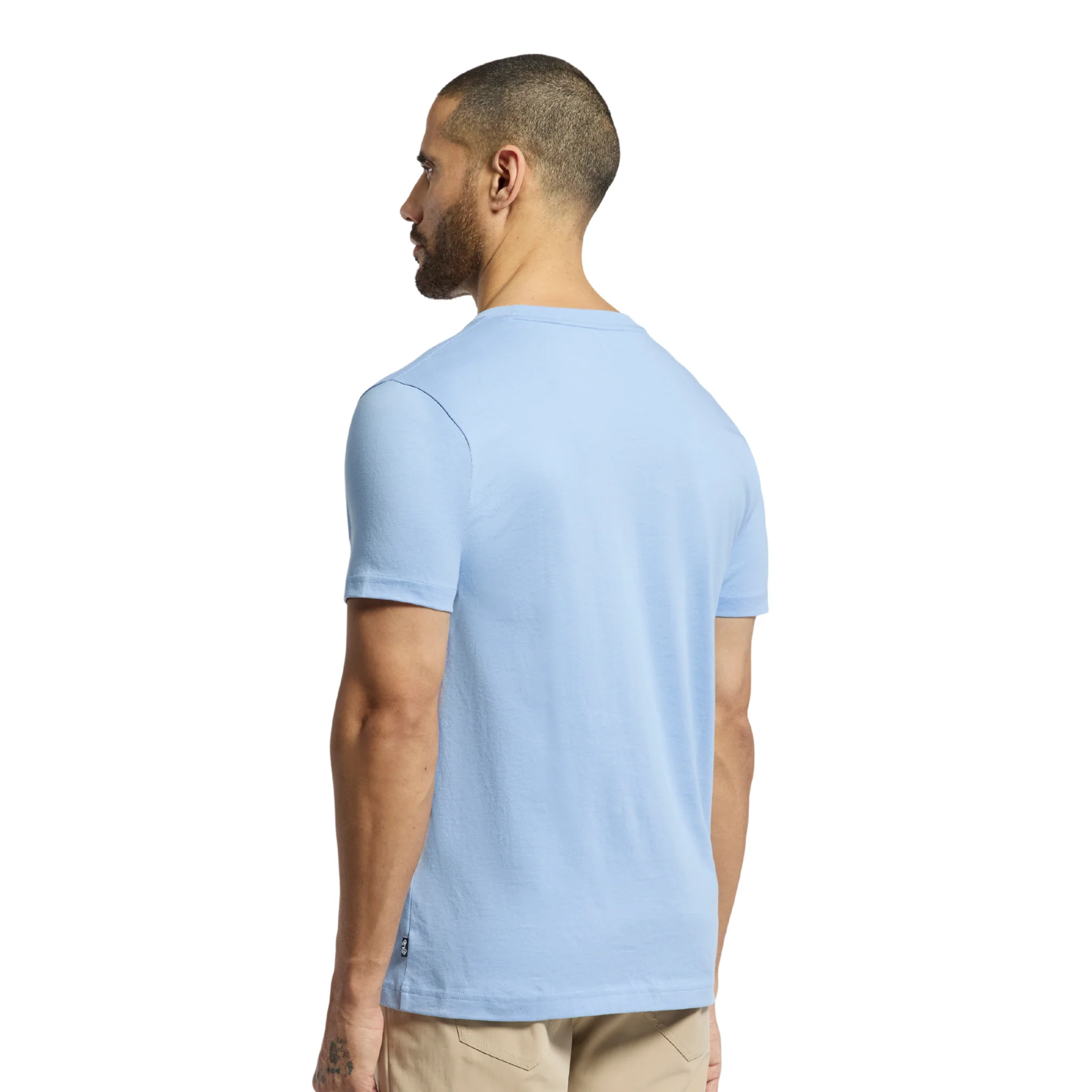 Mens Psycho Bunny Serenity Blue Zealand Graphic S/s T Shirt - Image 4