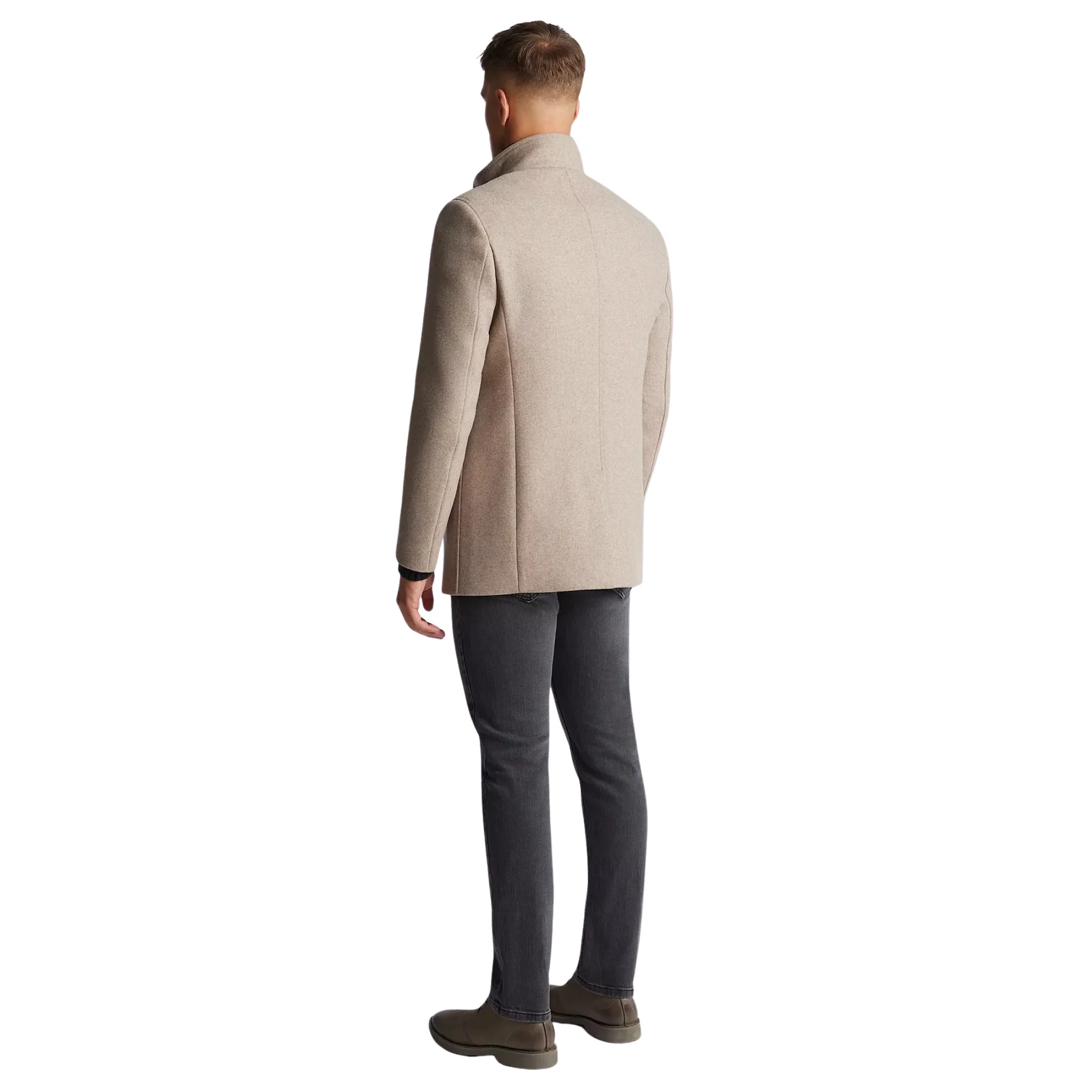 Mens Remus Uomo Fawn Jonah Coat - Image 5