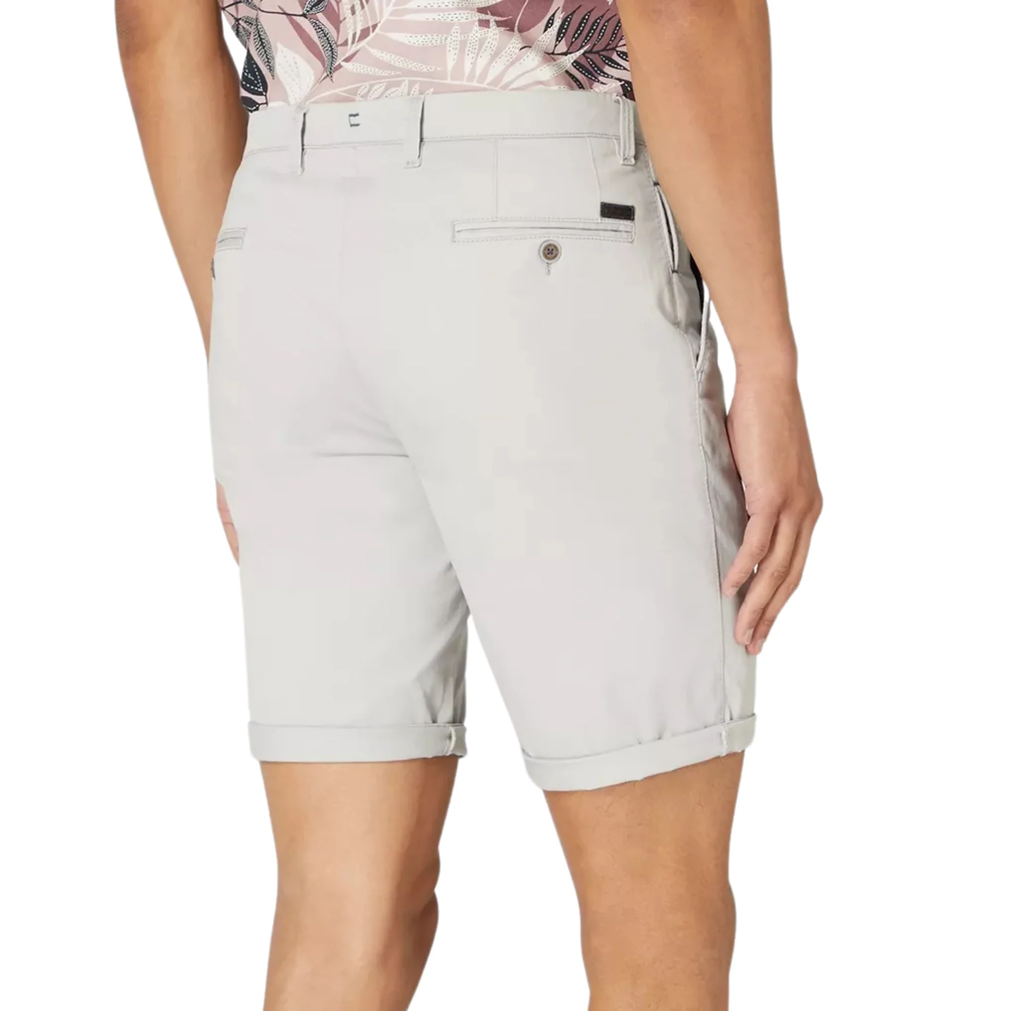 Mens Remus Uomo Light Grey Emilio Shorts - Image 4