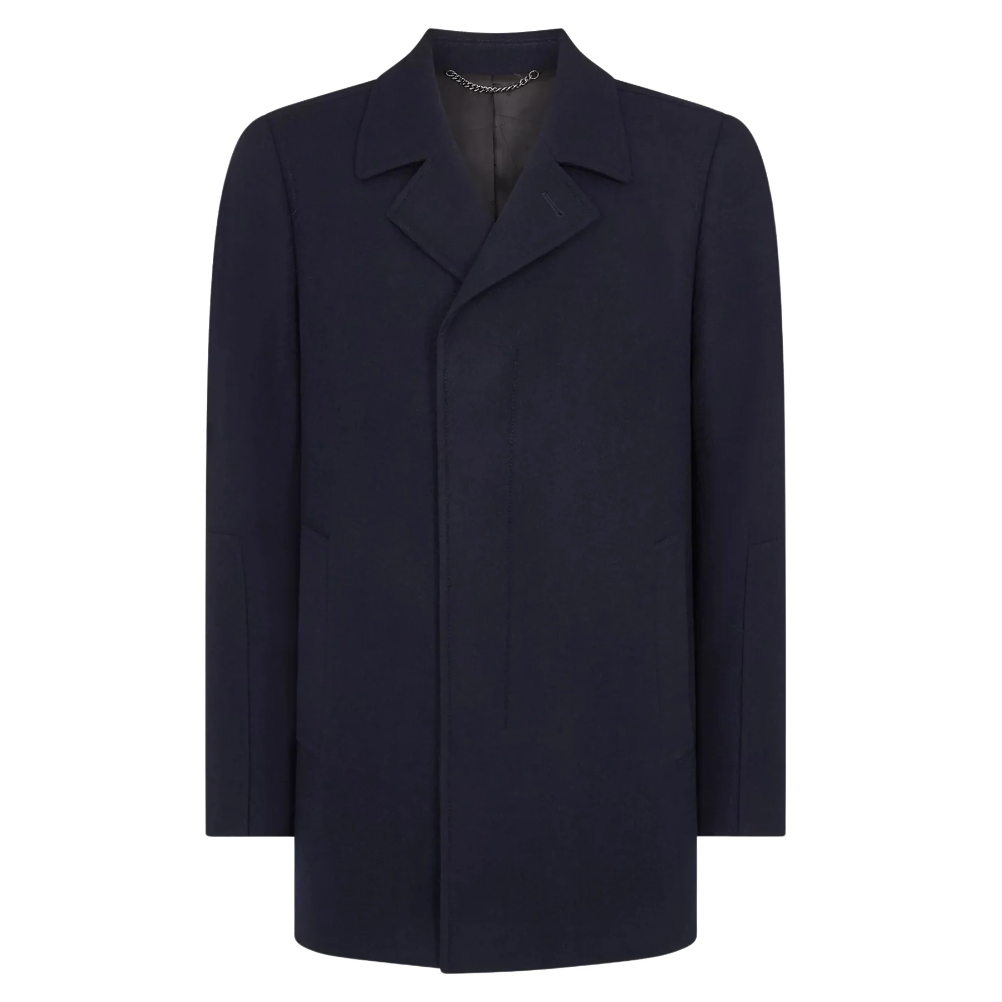Mens Remus Uomo Navy Lochlan Peacoat - Image 2