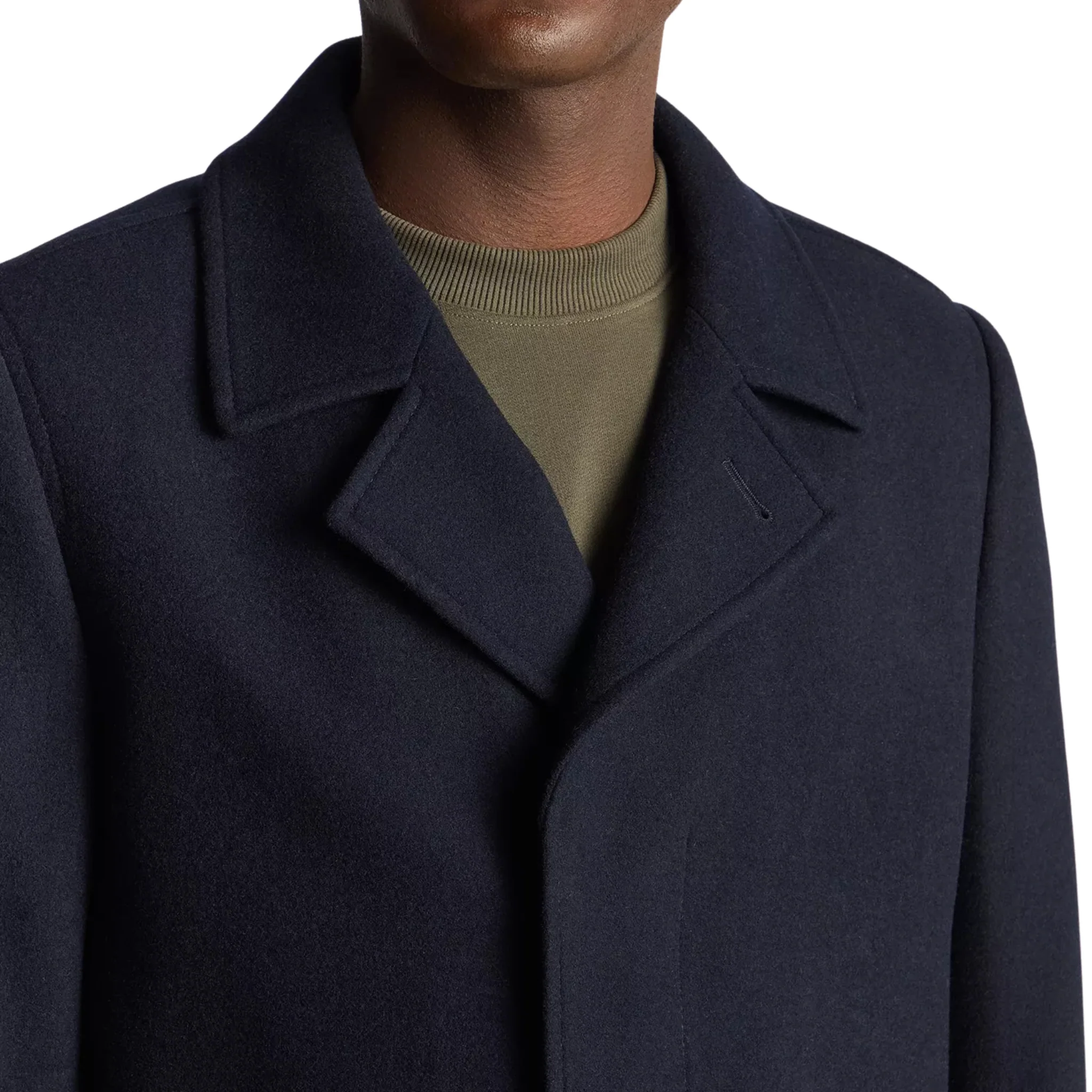 Mens Remus Uomo Navy Lochlan Peacoat - Image 5