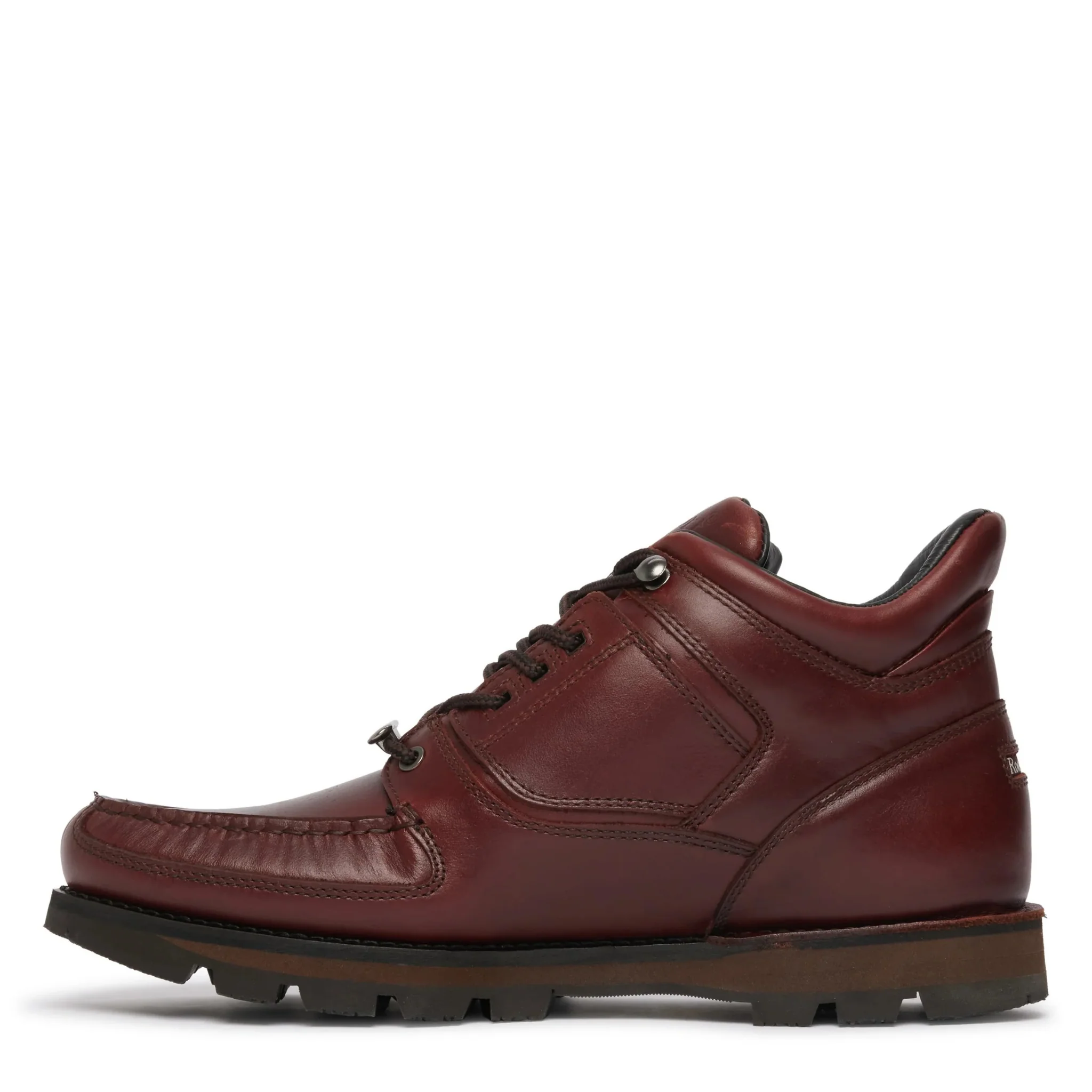 Mens Rockport Cherry Brown Umbwe Hiker Boots - Image 3