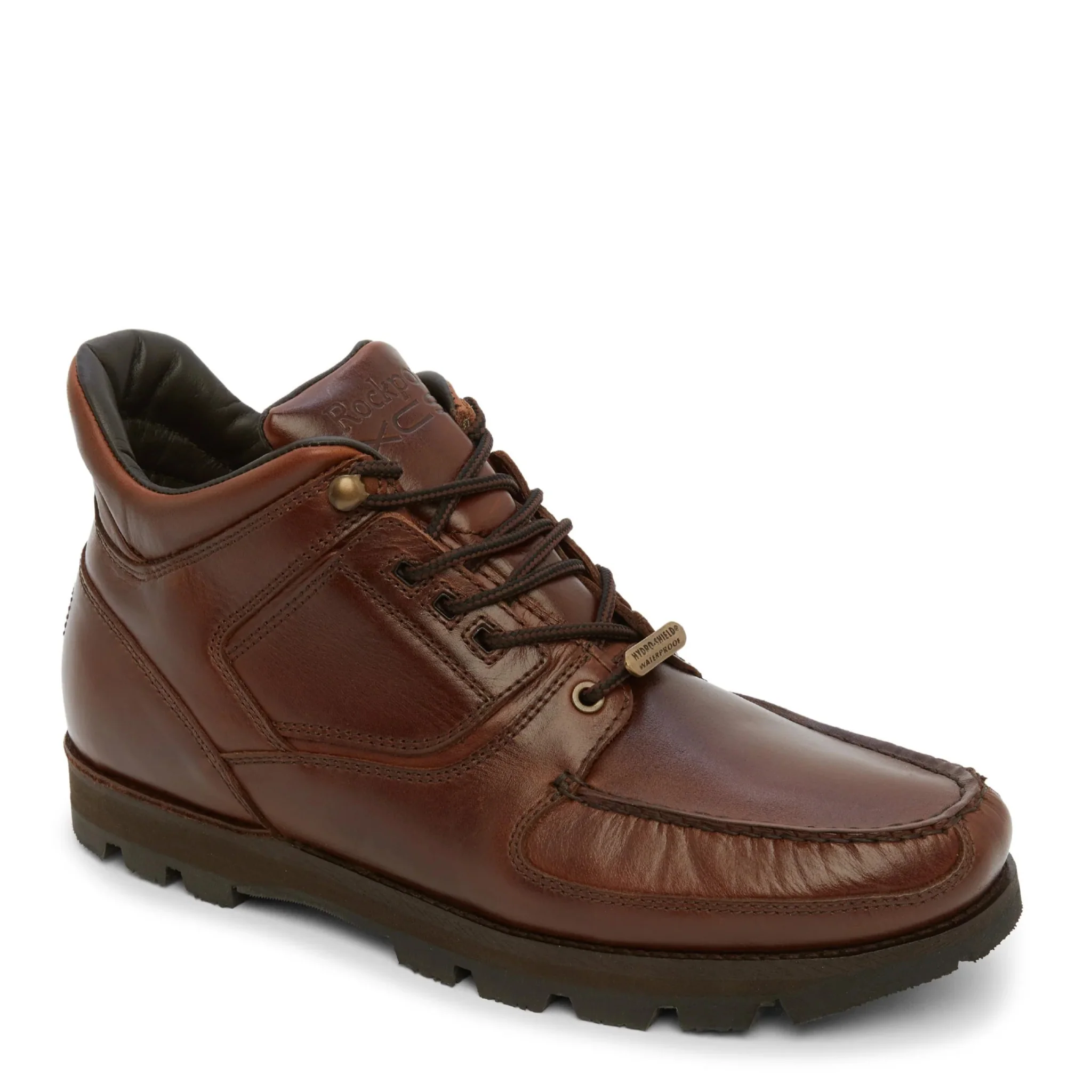 Mens Rockport Dark Brown Umbwe Hiker Boots - Image 2