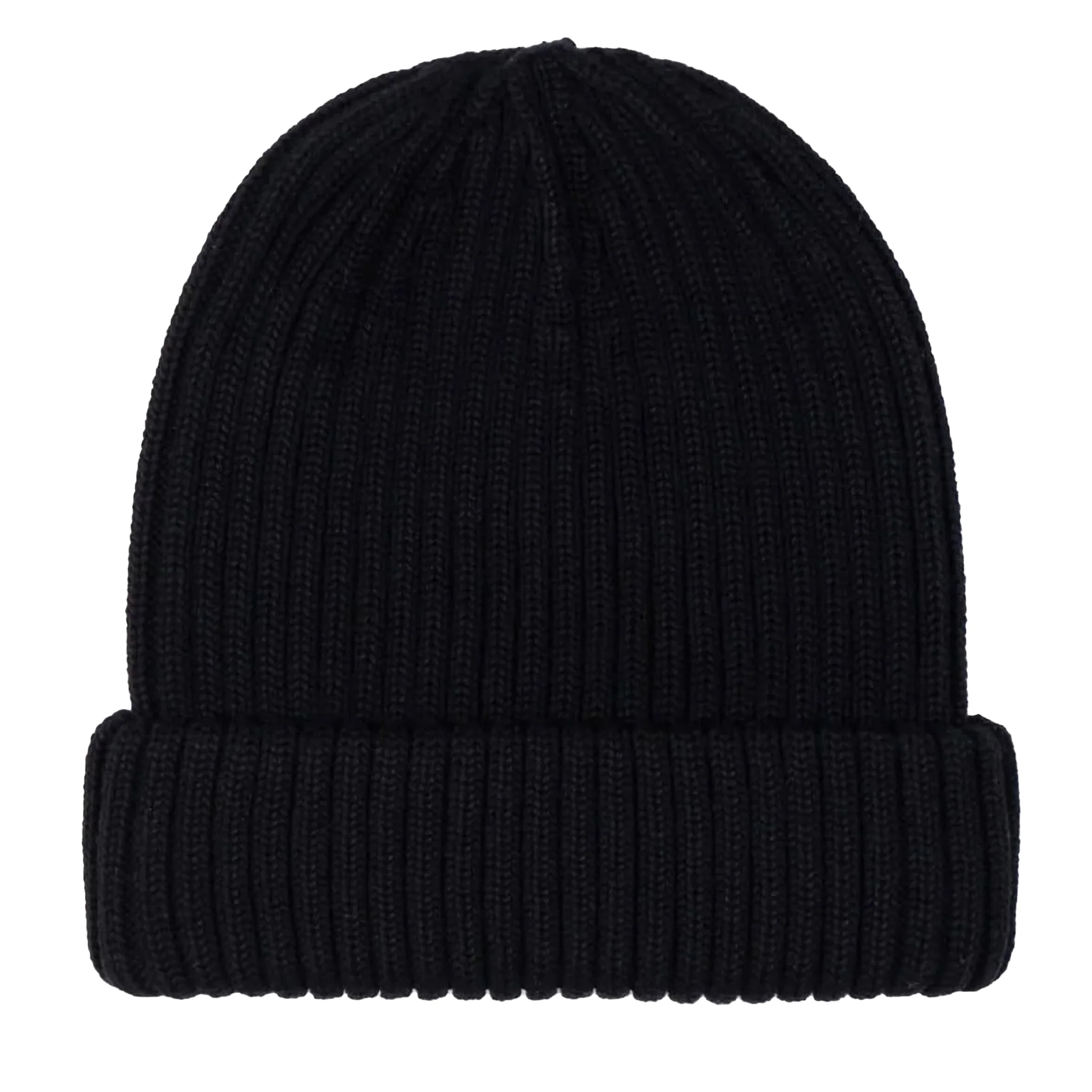 Mens Sandbanks Black Badge Logo Beanie - Image 3