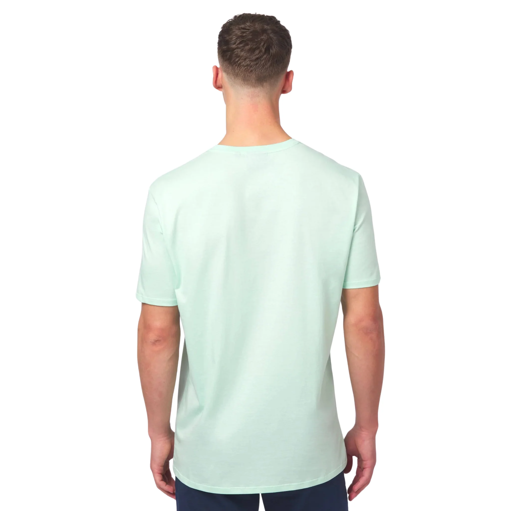 Mens Sandbanks Mint Badge Logo S/s T Shirt - Image 5