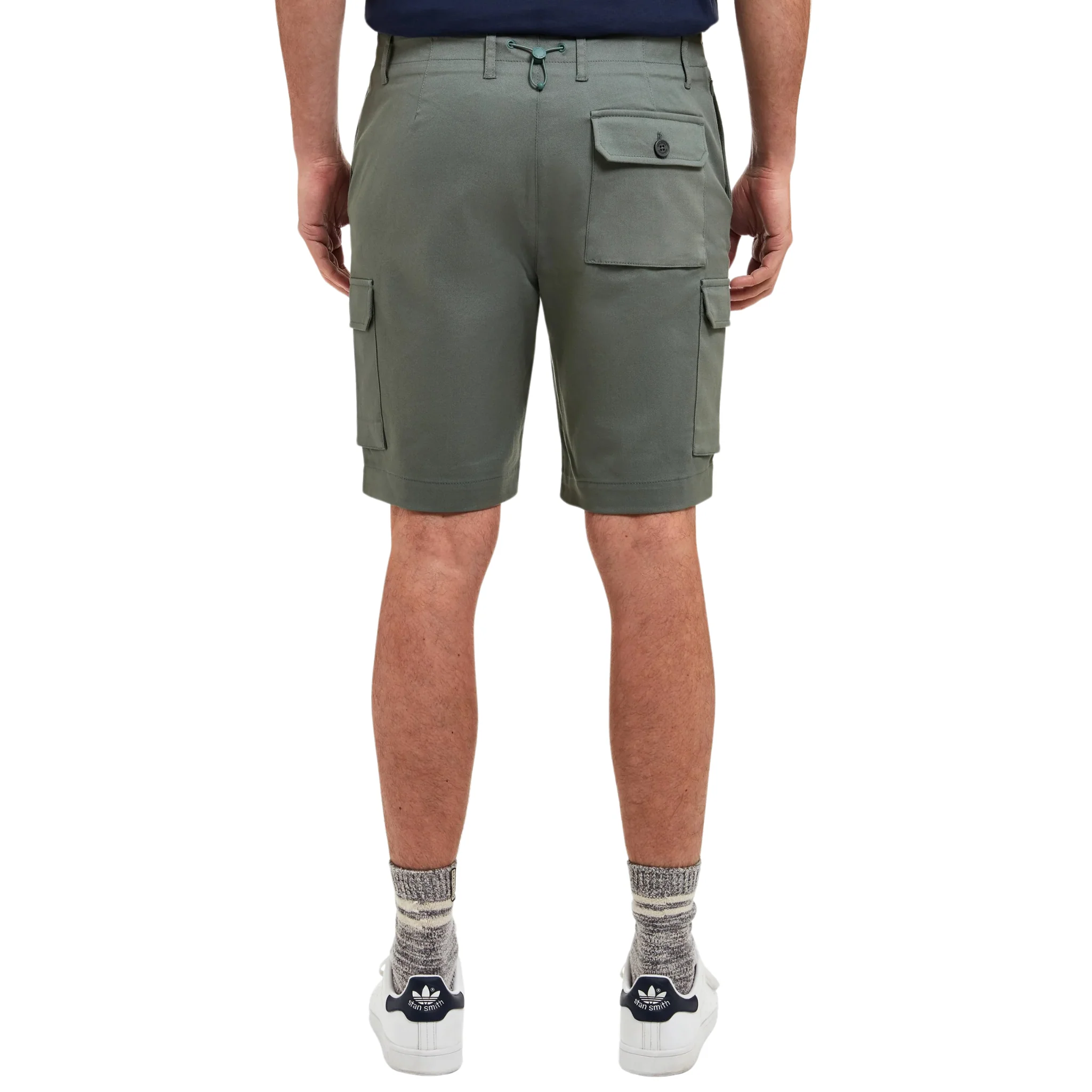 Mens Sealskinz Green Brampton Cargo Shorts - Image 3