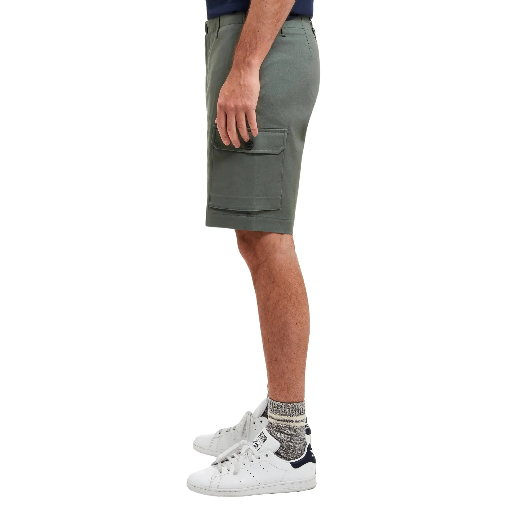 Mens Sealskinz Green Brampton Cargo Shorts - Image 5
