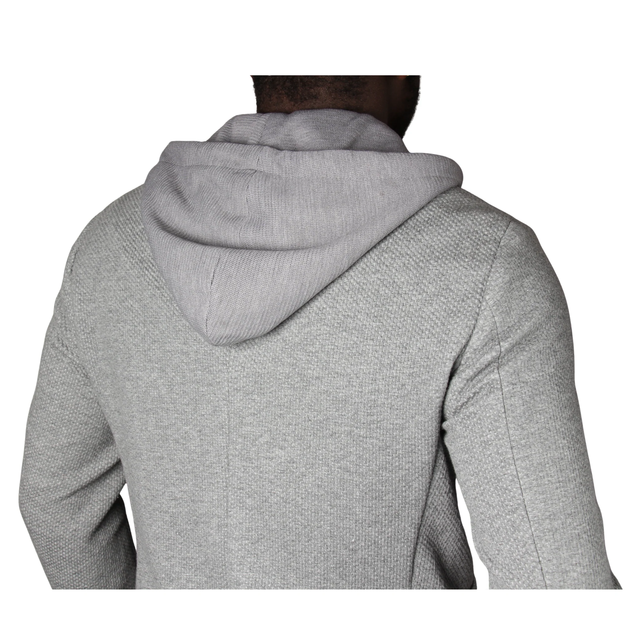 Mens SEINSE Perla Grey Blazer with Insert - Image 4