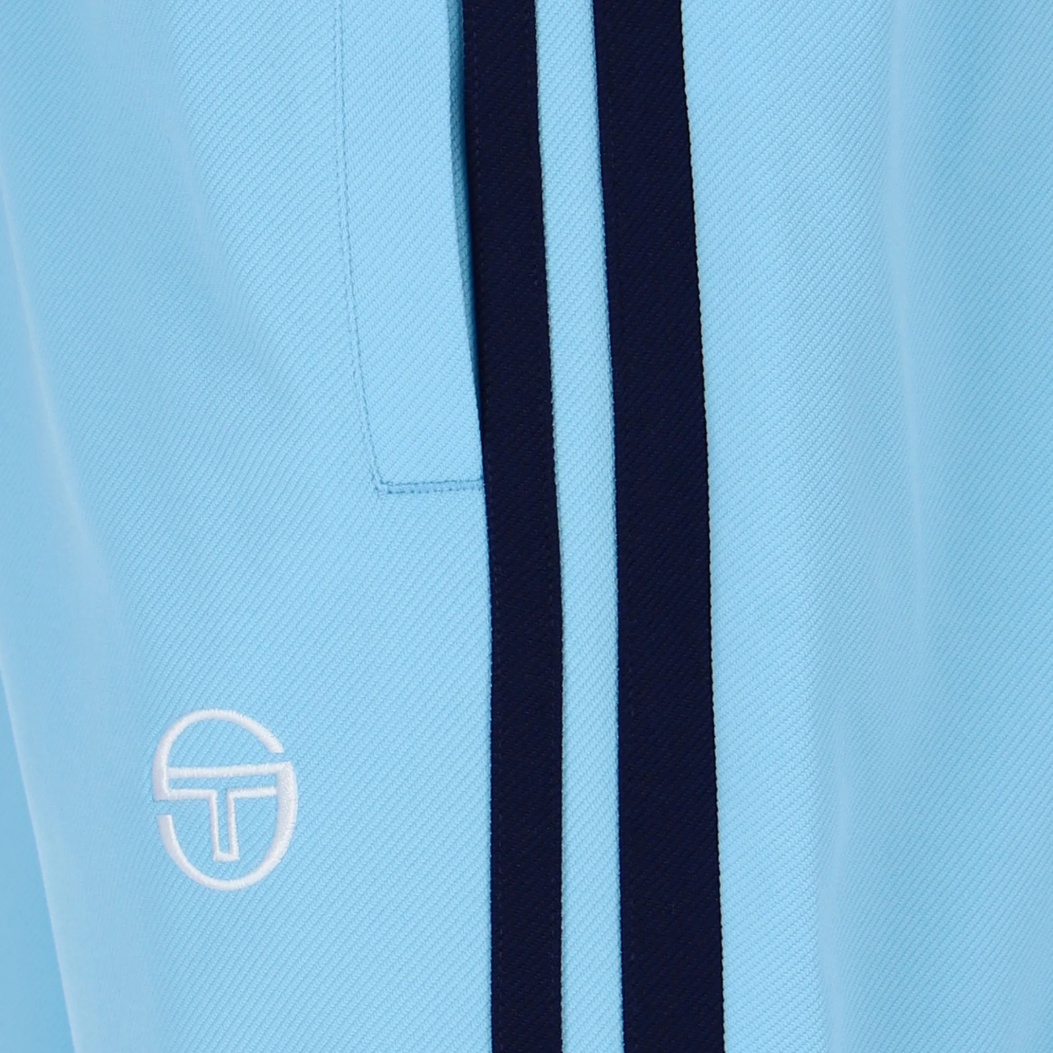 Mens Sergio Tacchini Baltic Sea/Maritime Blue Pietrapertosa Shorts - Image 3