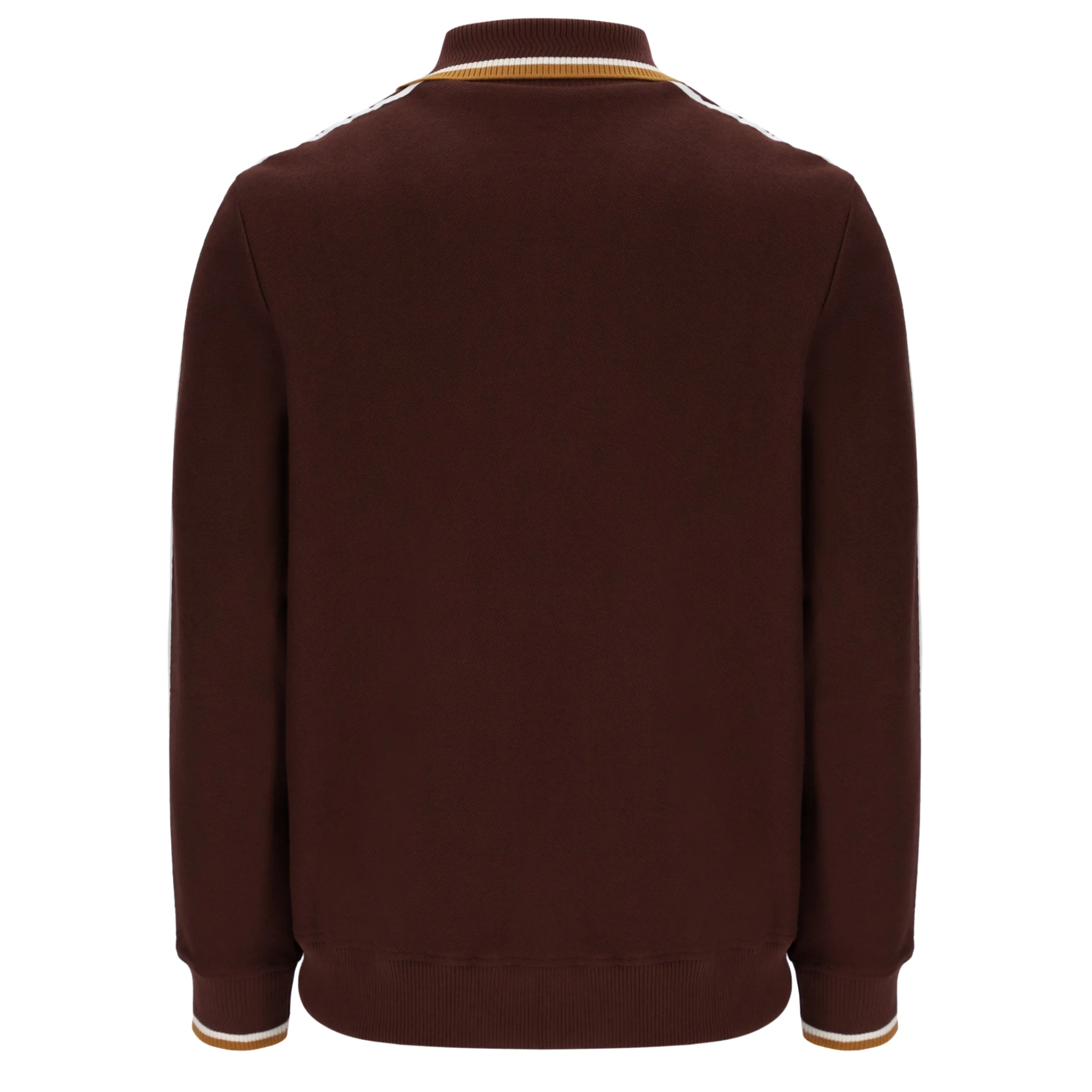 Mens Sergio Tacchini Bitter Chocolate Giorno Track Top - Image 2