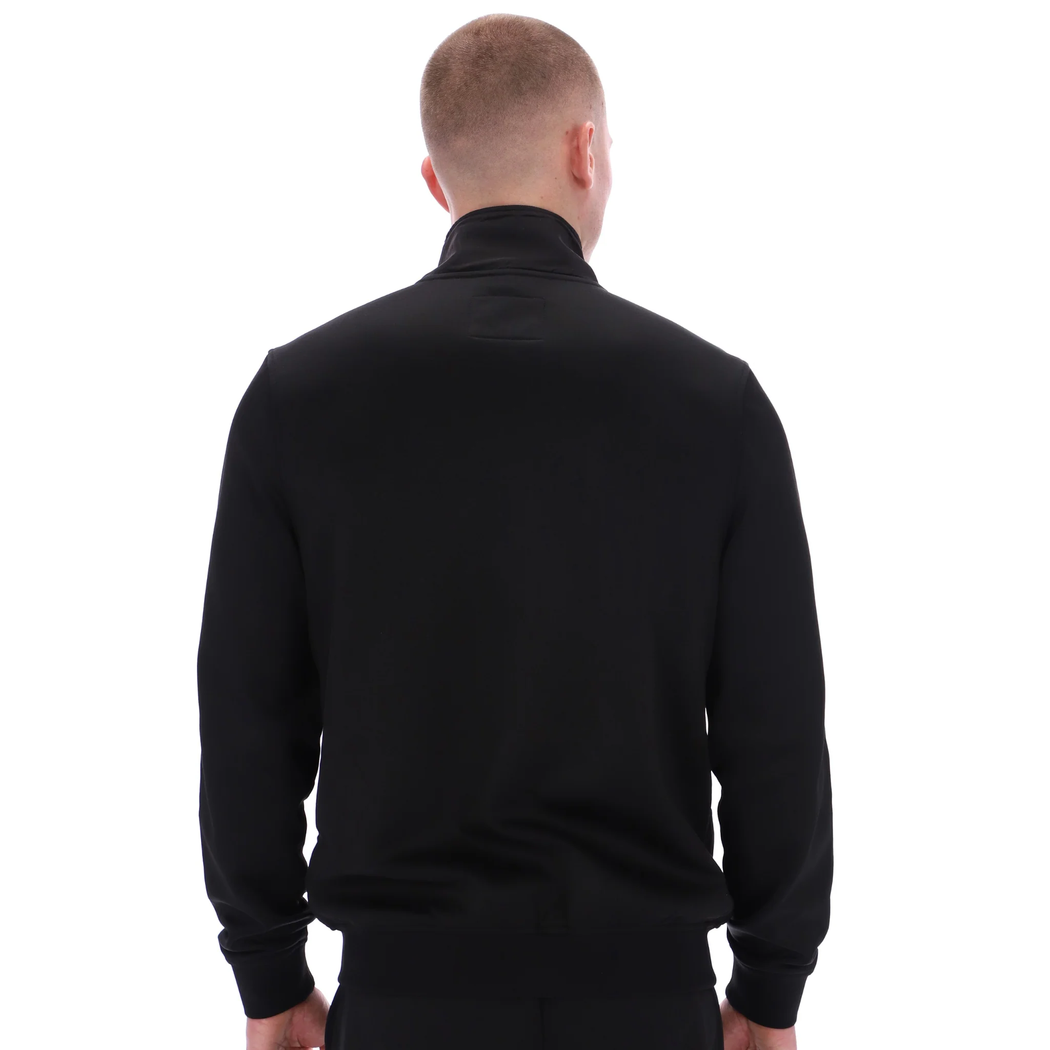 Mens Sergio Tacchini Black Cassio Track Top - Image 2