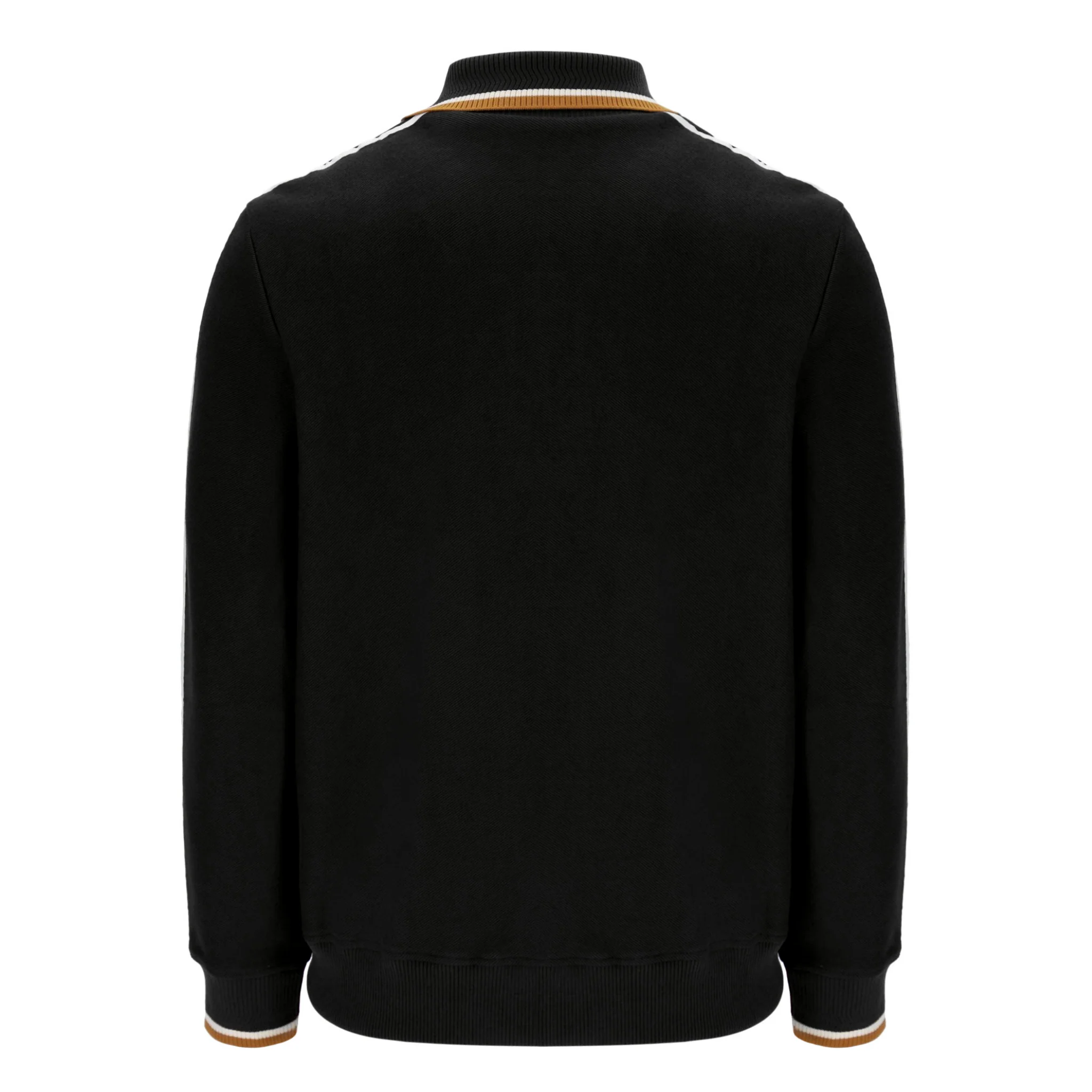 Mens Sergio Tacchini Black Giorno Track Top - Image 4