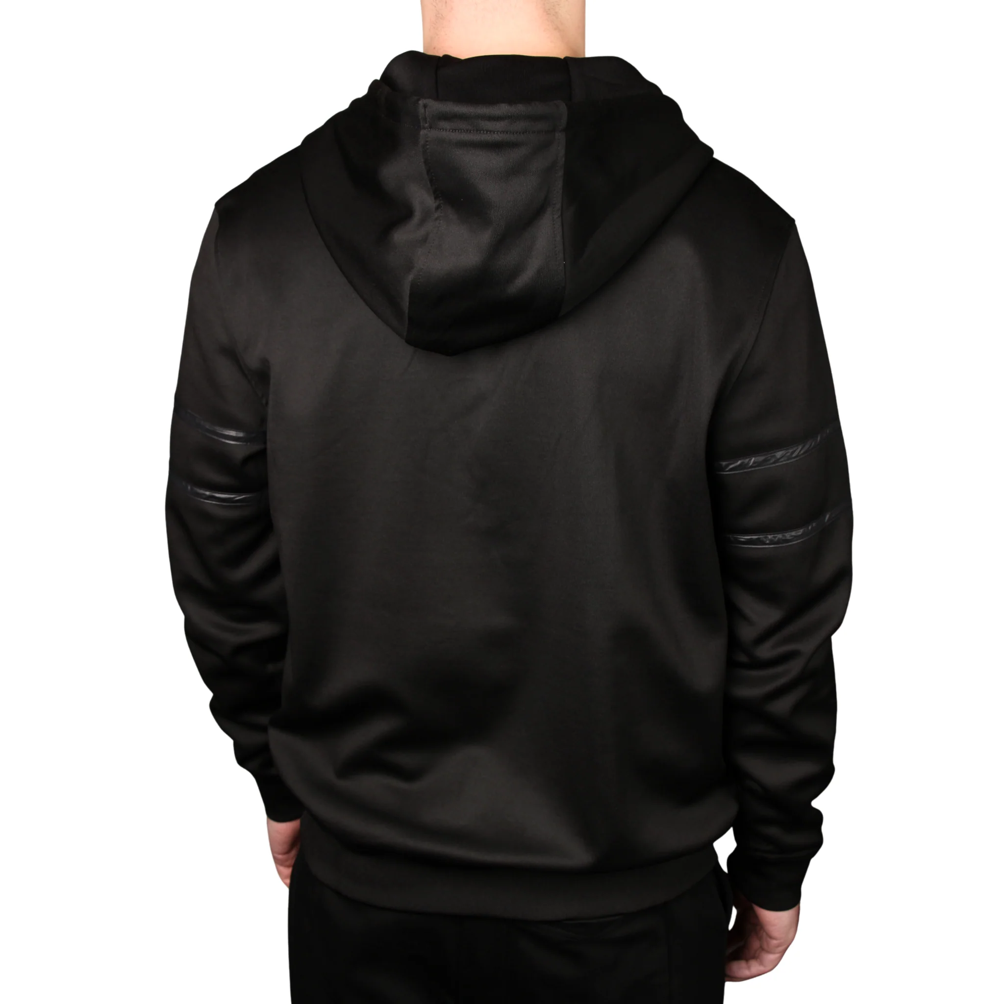 Mens Sergio Tacchini Black Strada Hoodie - Image 2
