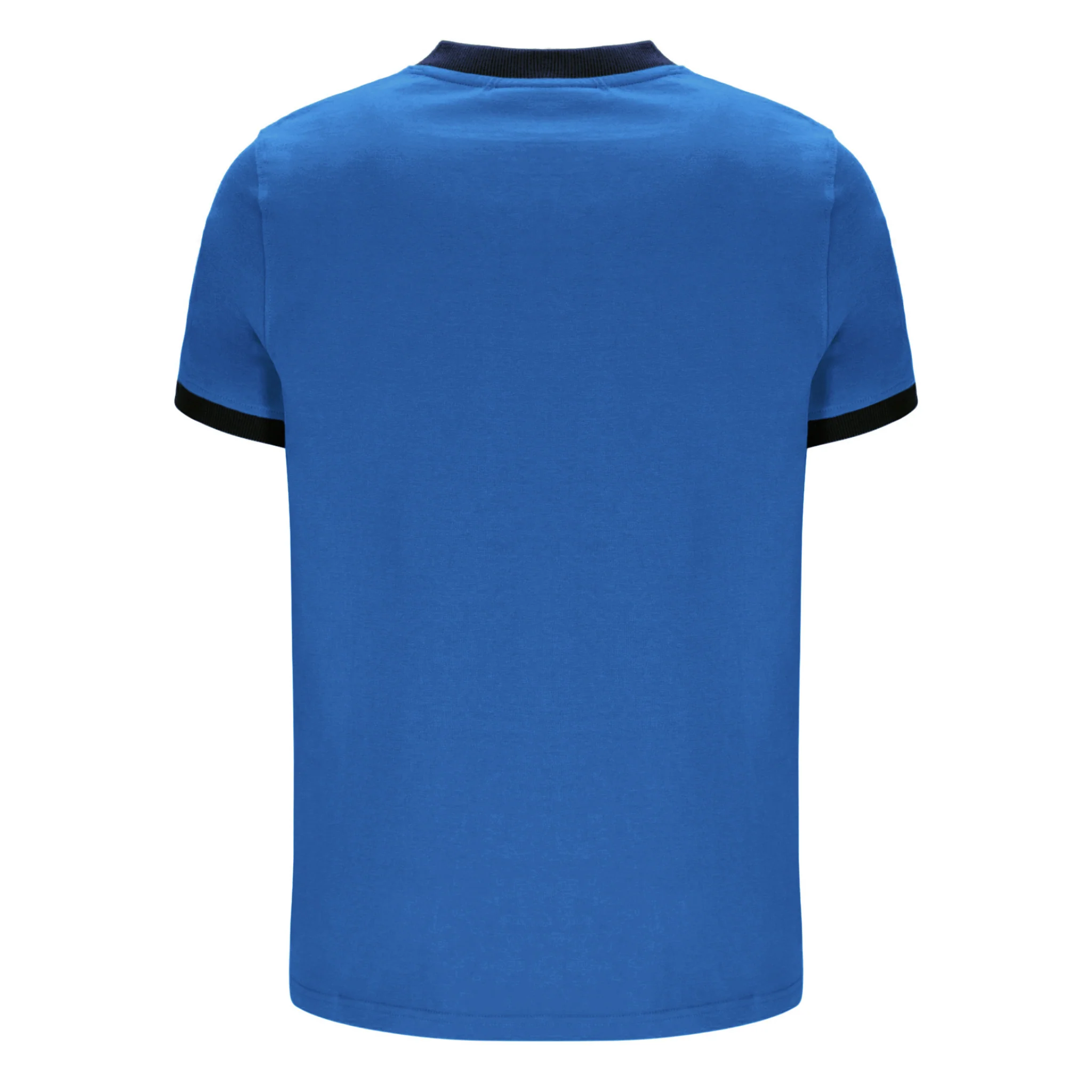 Mens Sergio Tacchini Directoire Blue/White Master S/s T Shirt - Image 4
