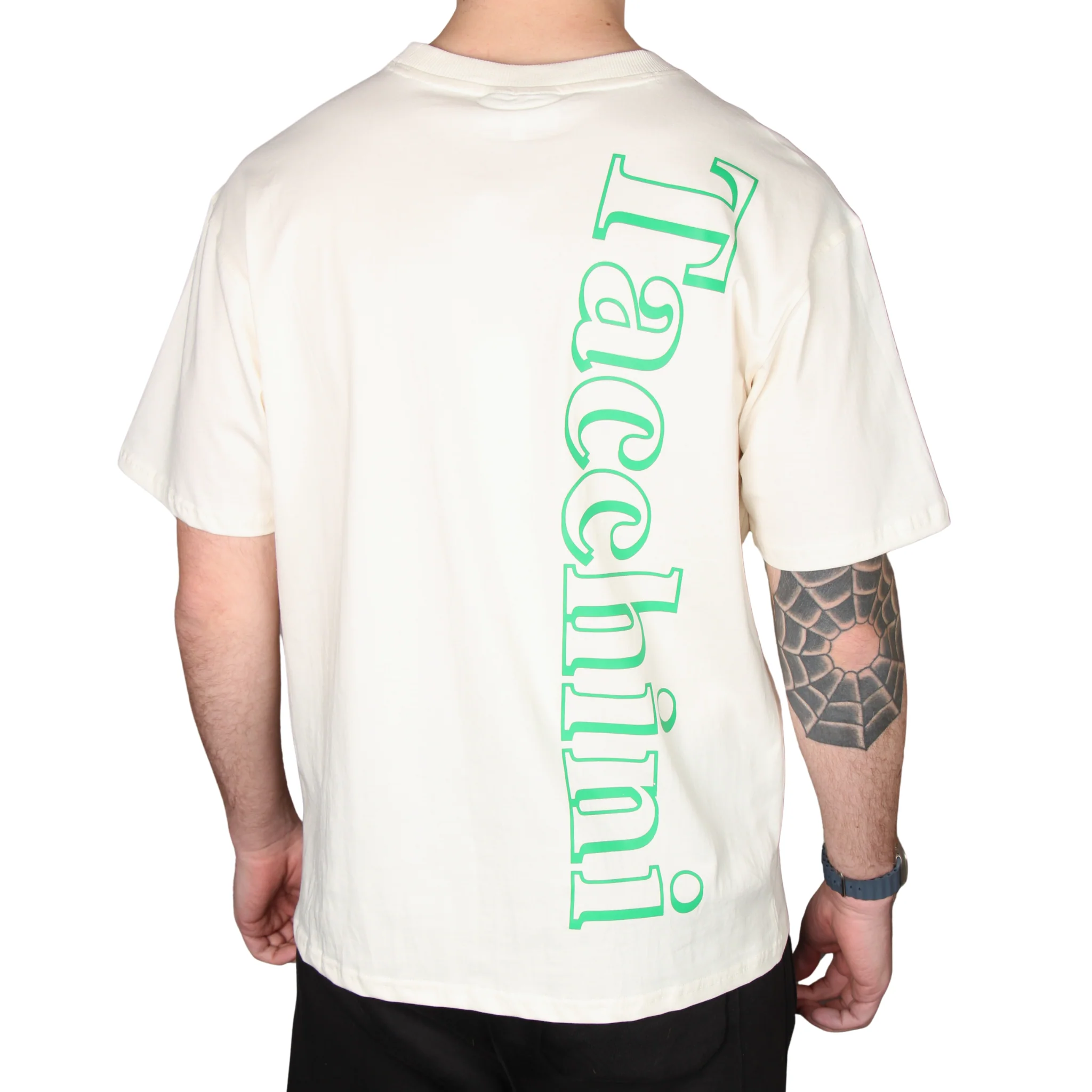 Mens Sergio Tacchini Gardenia Furato Graphic S/s T Shirt - Image 2