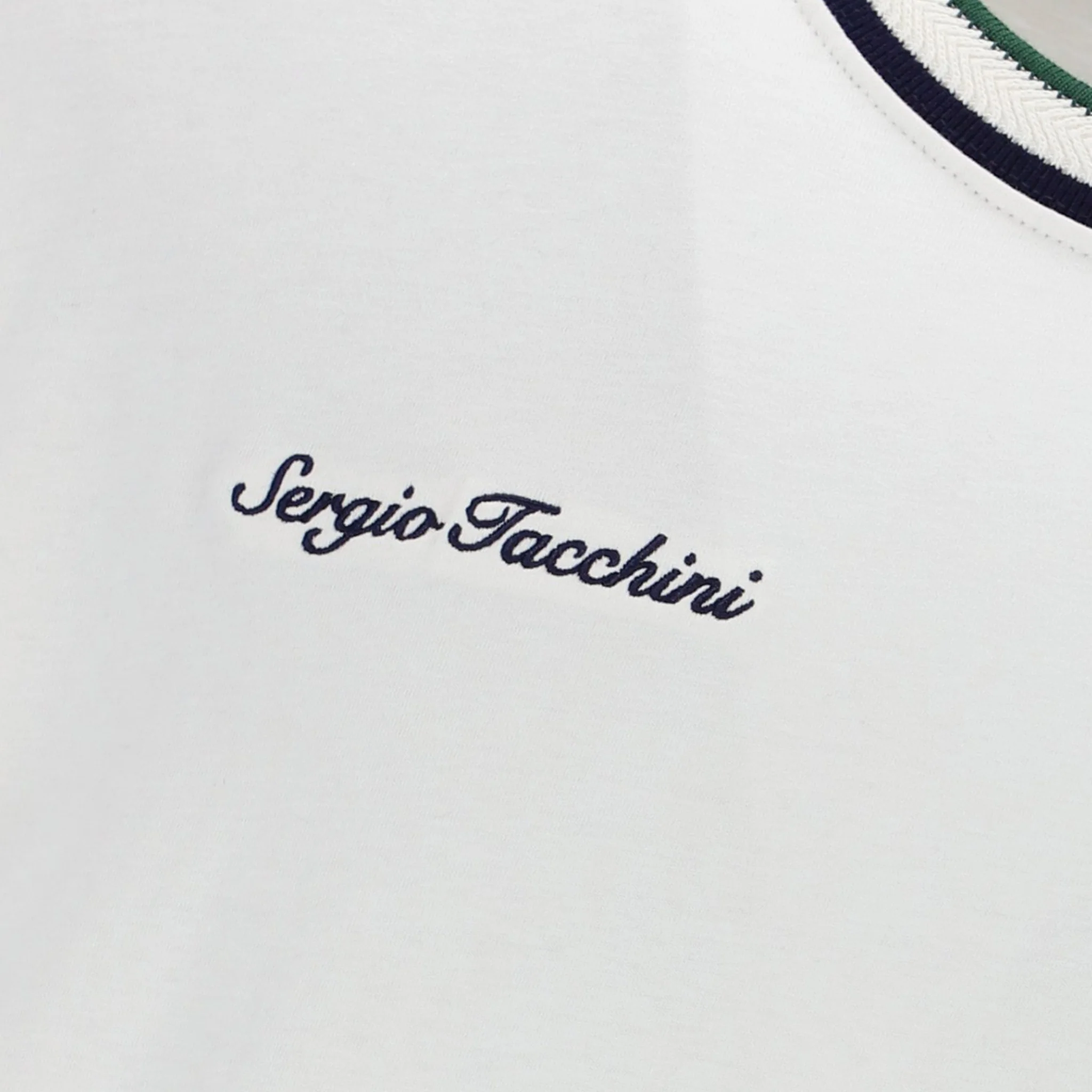 Mens Sergio Tacchini Gardenia Gobarto S/s T Shirt - Image 4