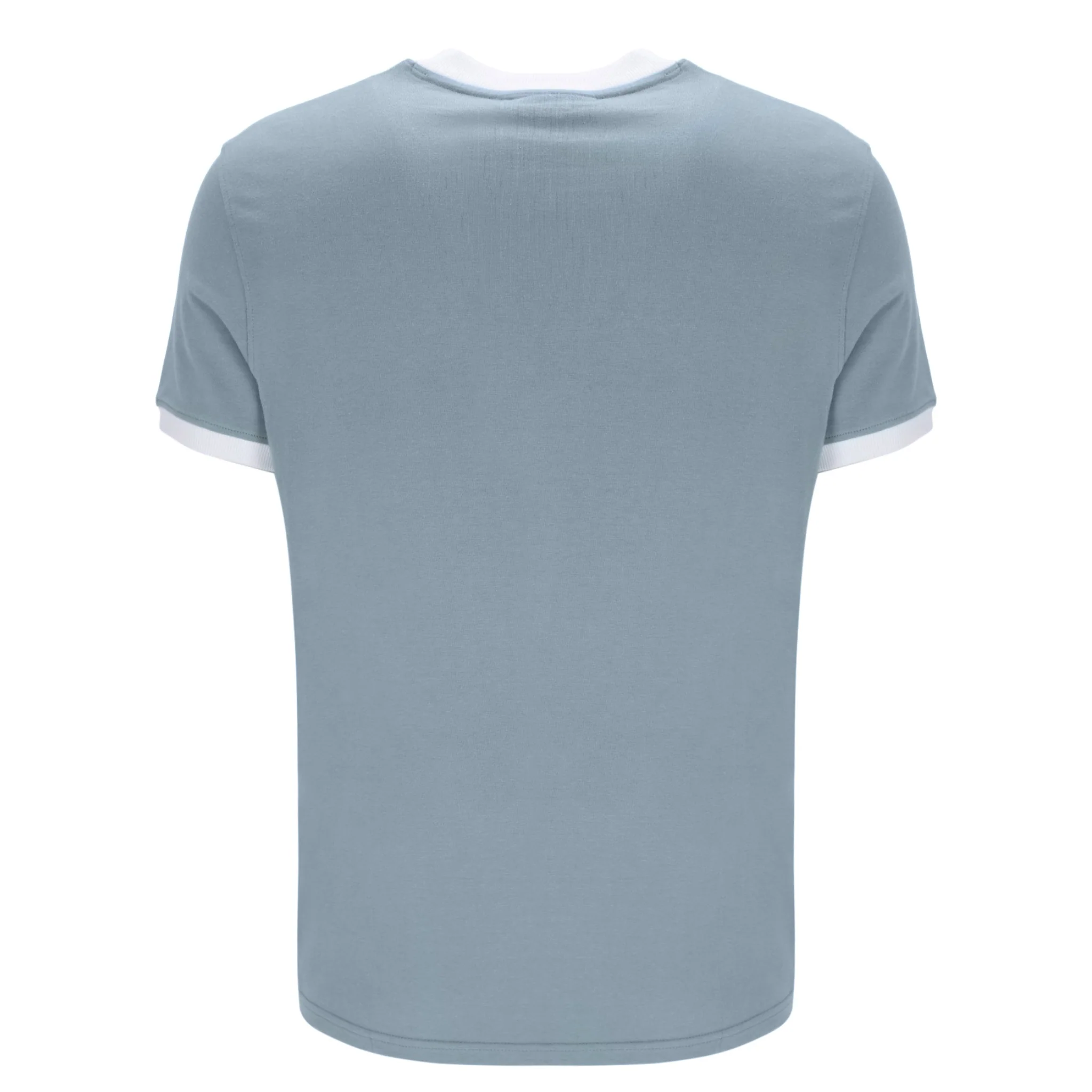 Mens Sergio Tacchini Lead/Maritime Blue/White Master S/s T Shirt - Image 4