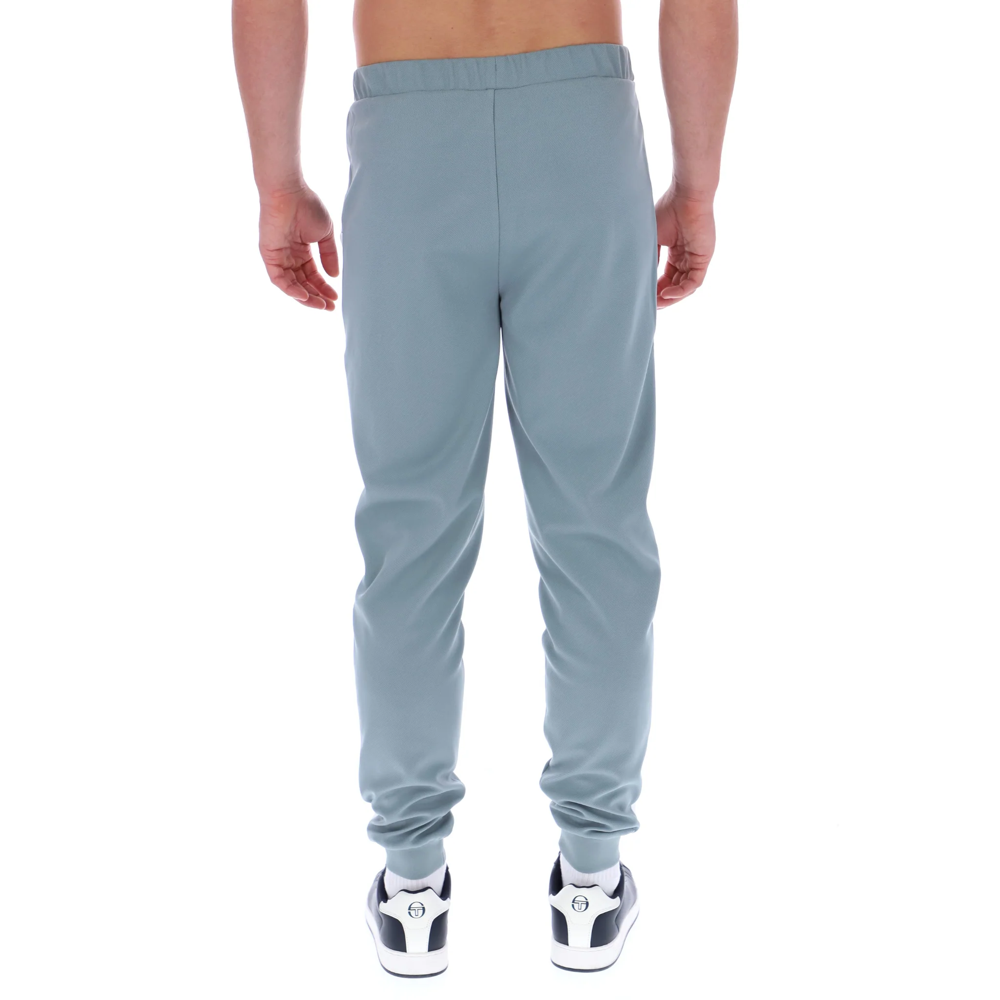 Mens Sergio Tacchini Lead/White Damarindo Track Pants - Image 3