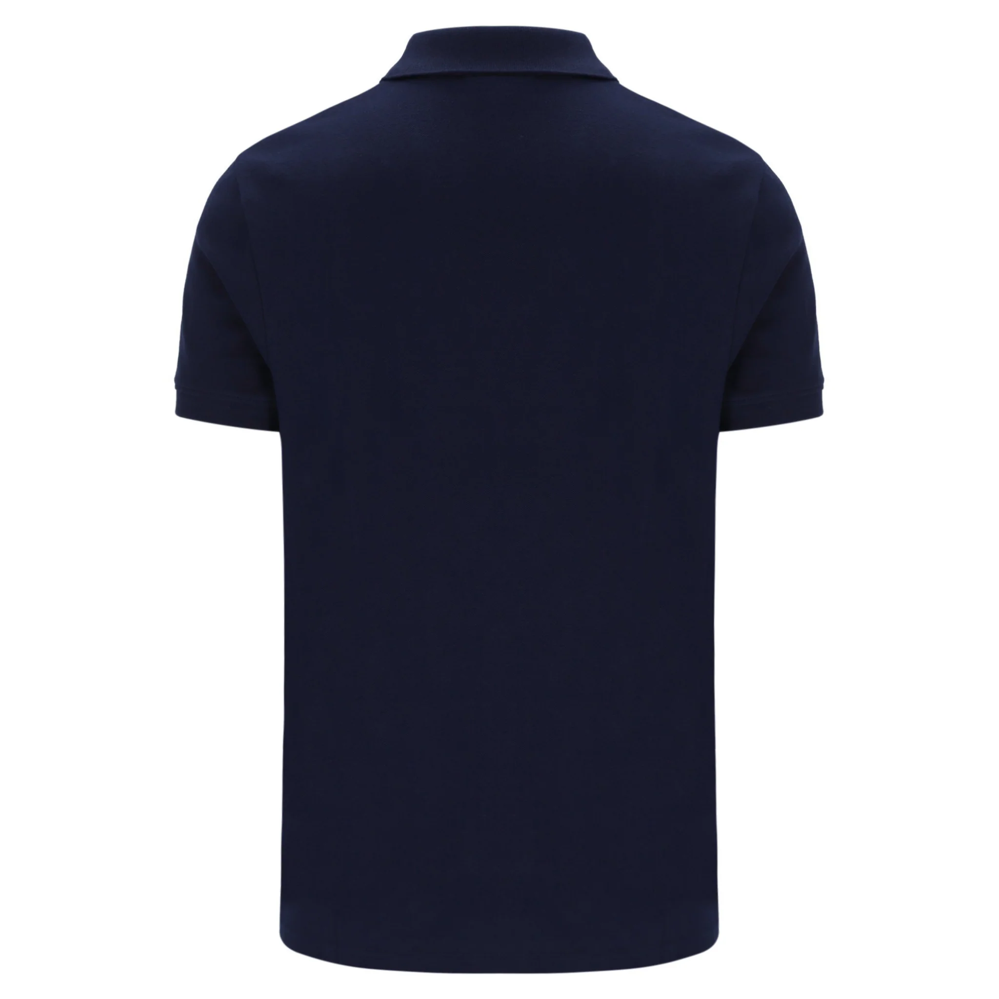 Mens Sergio Tacchini Maritime Blue/Adrenaline Rush New Supermac S/s Polo - Image 4