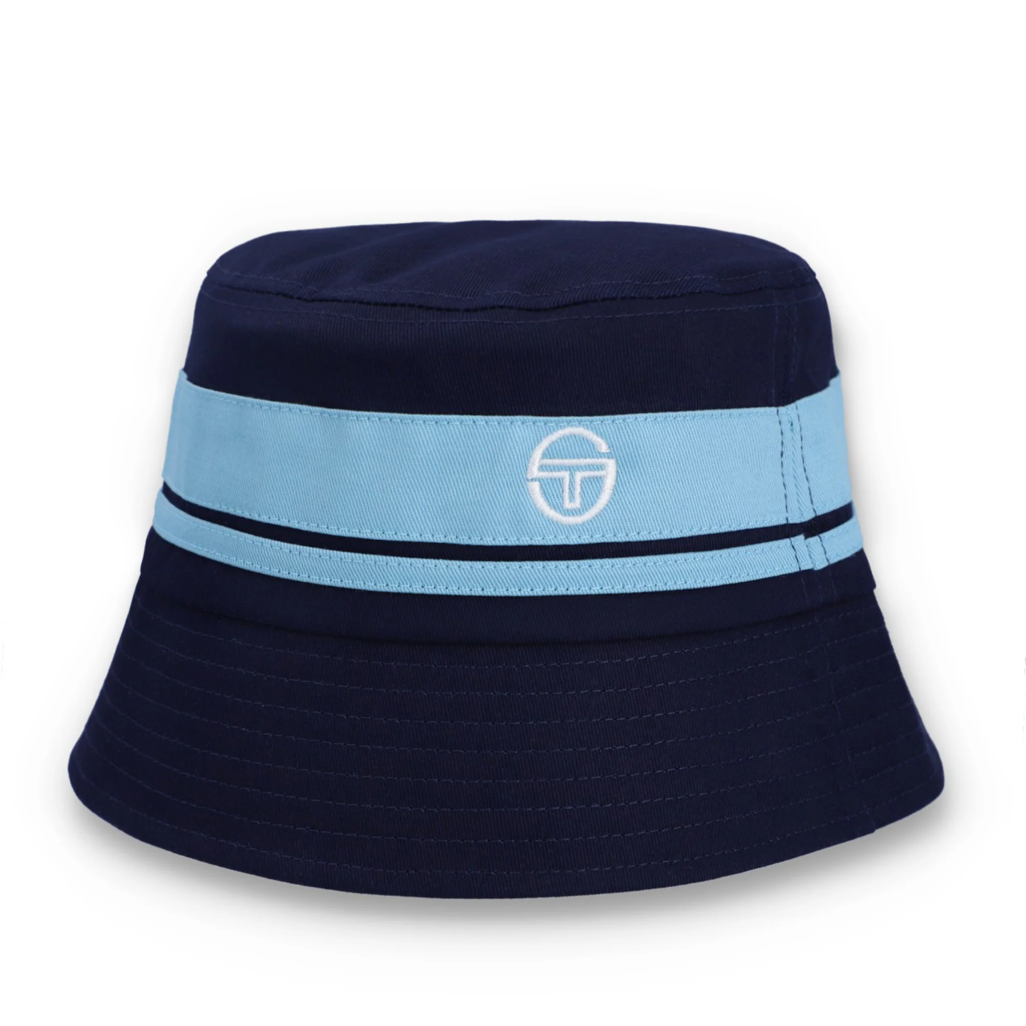 Mens Sergio Tacchini Maritime Blue/Baltic Sea Newsford Bucket Hat - Image 3