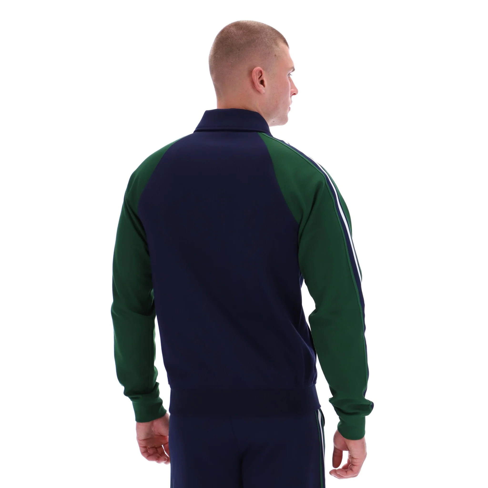 Mens Sergio Tacchini Maritime Blue/Eden Renshaw Track Top - Image 6