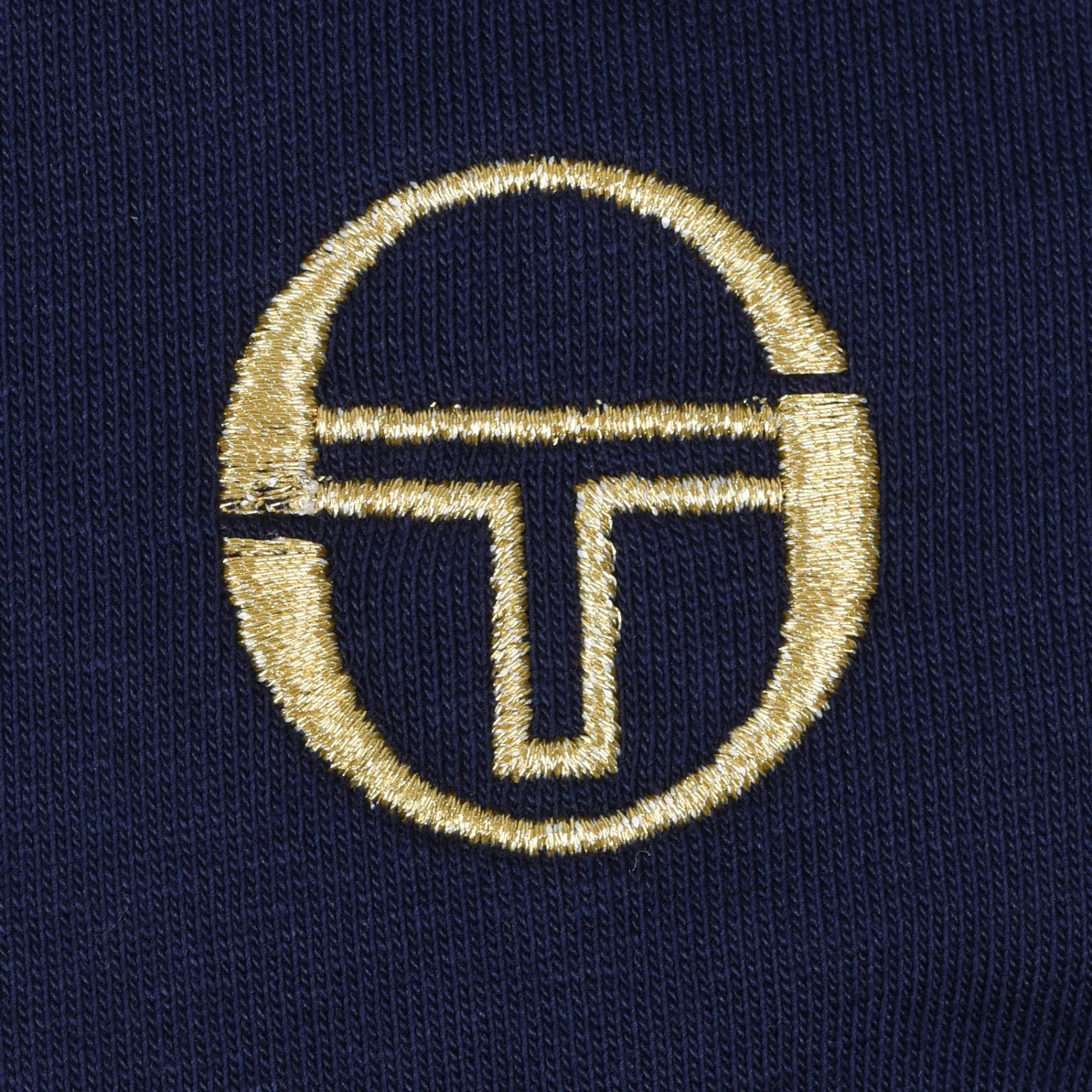 Mens Sergio Tacchini Maritime Blue/Gardenia Rainer S/s T Shirt - Image 2