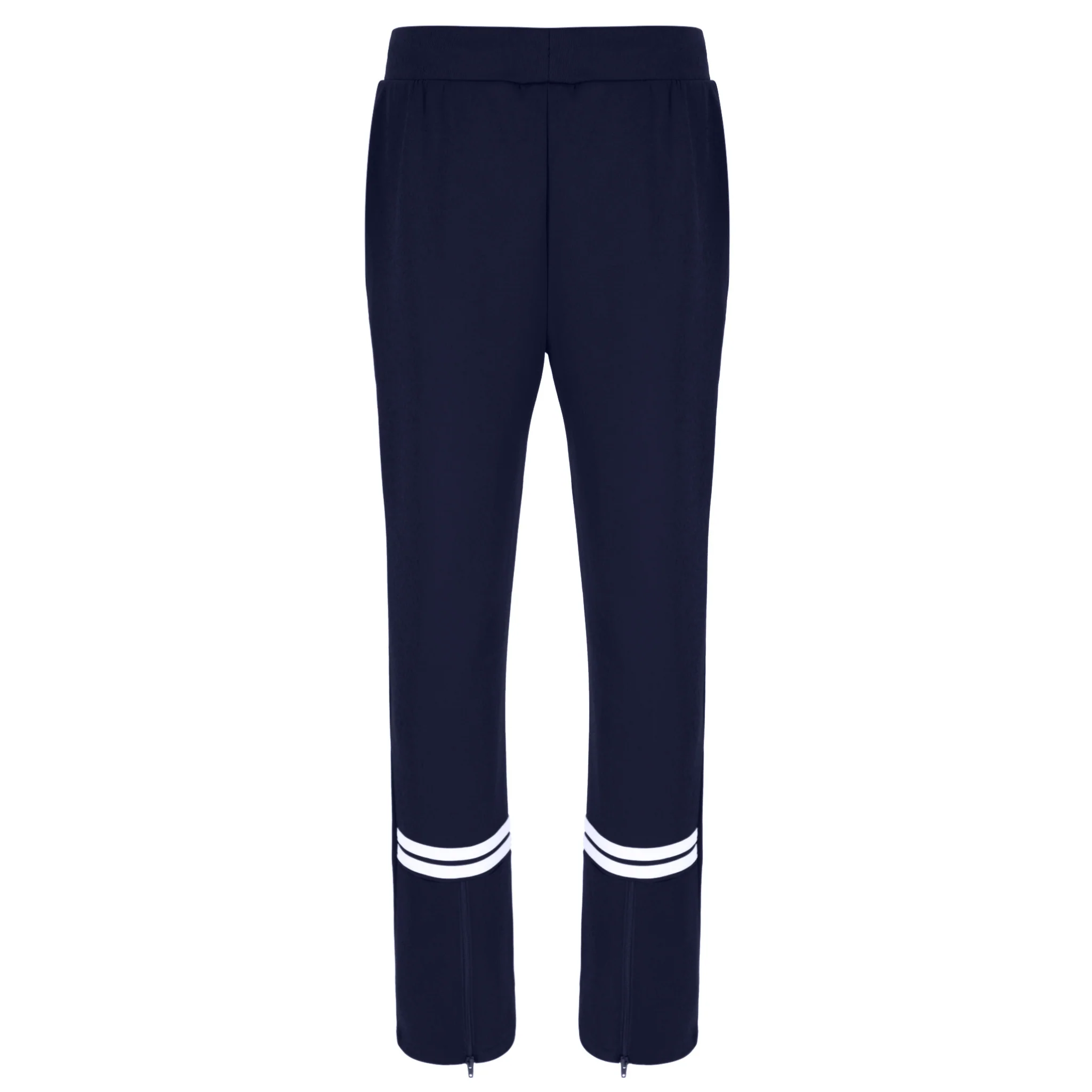 Mens Sergio Tacchini Maritime Blue/White Orion Track Pants - Image 6