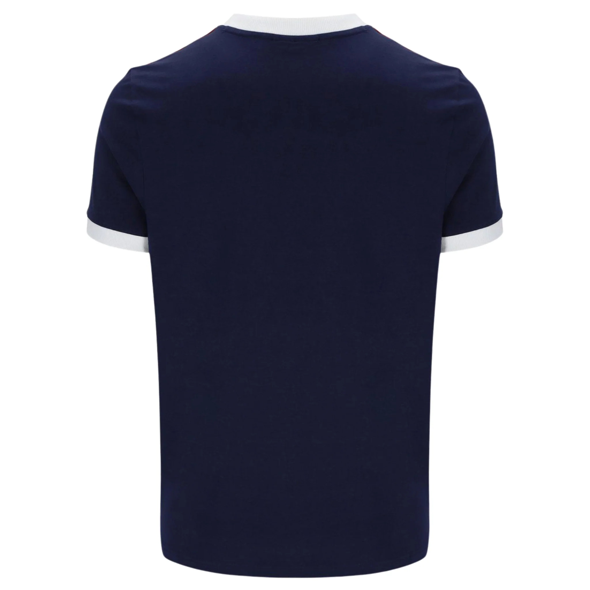 Mens Sergio Tacchini Maritime Blue/White Triste S/s T Shirt - Image 3