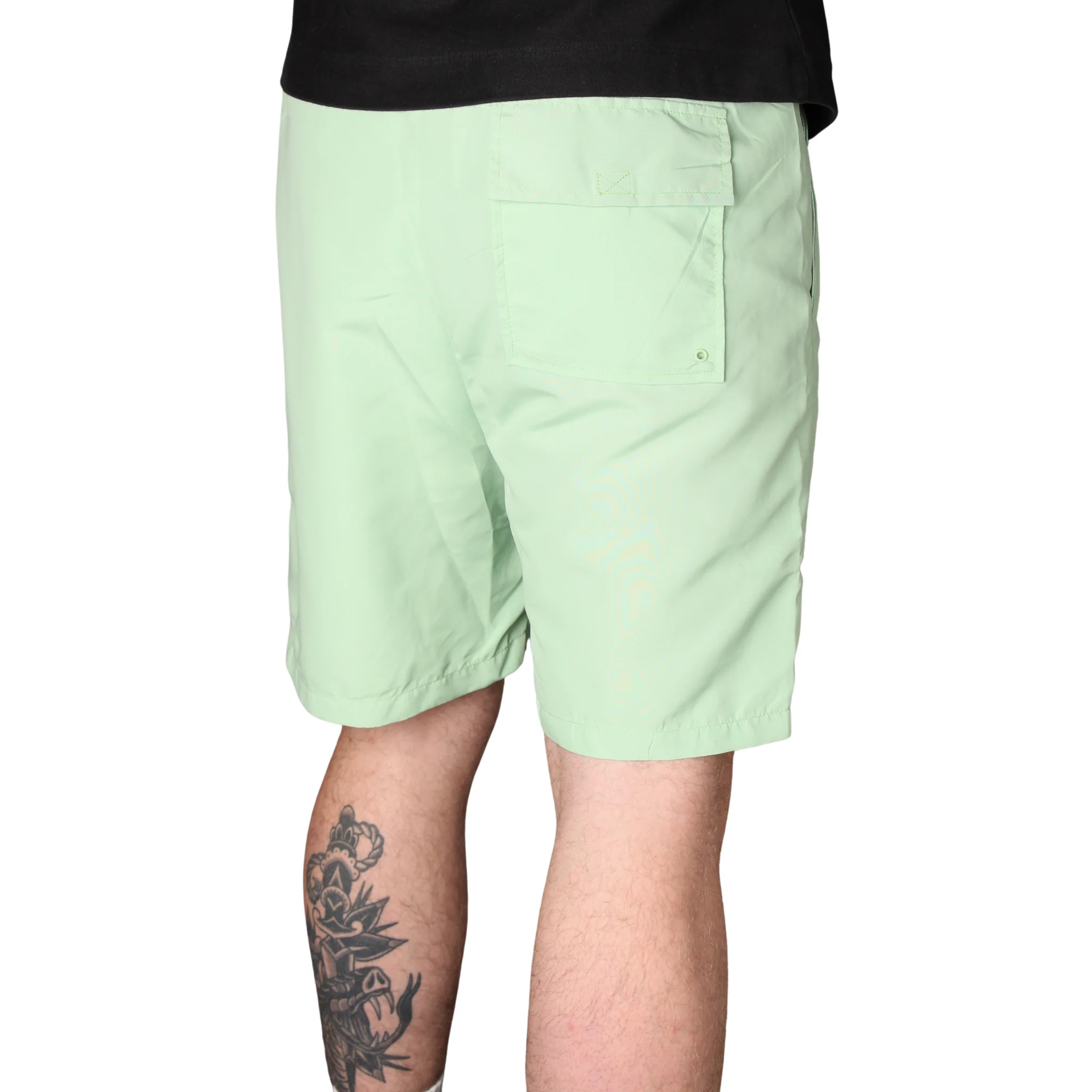 Mens Sergio Tacchini Quiet Green Cordosa Swim Shorts - Image 3