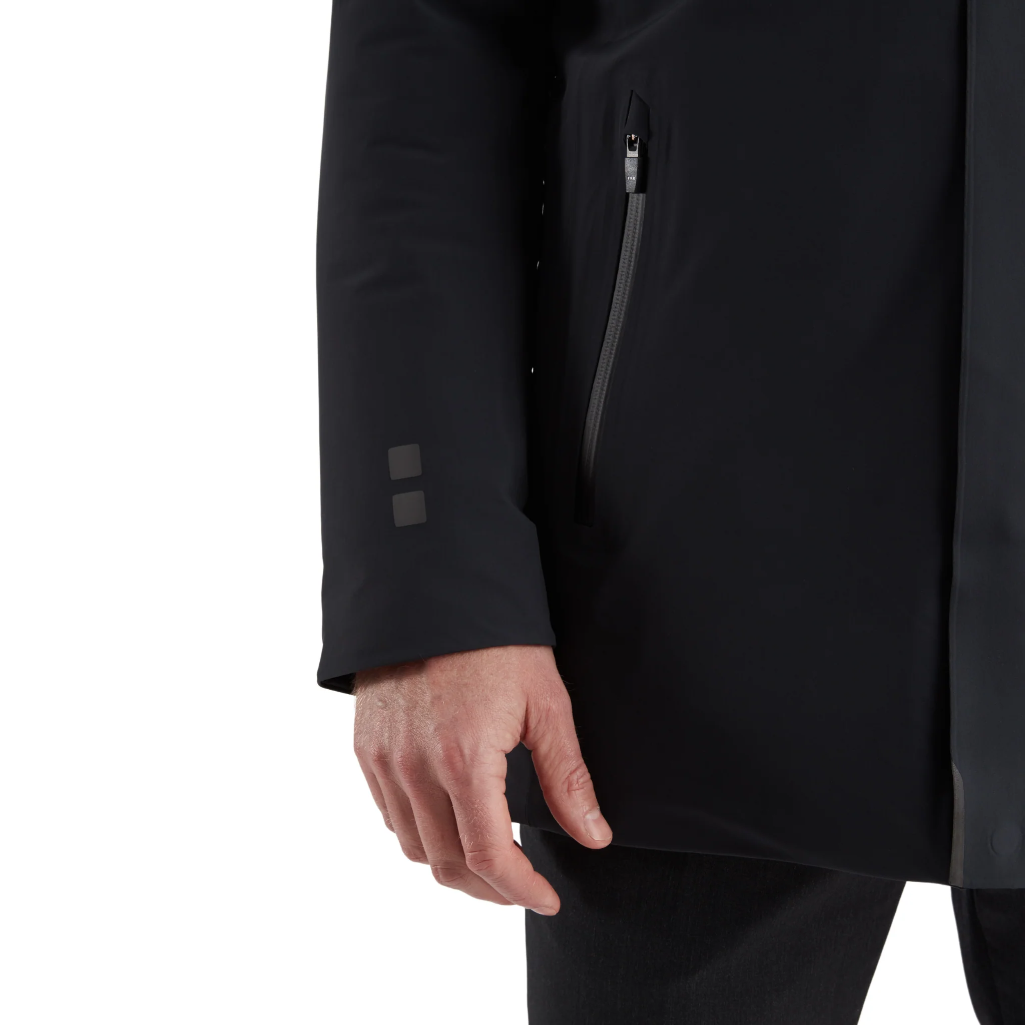 Mens UBR Black Storm Regulator Parka - Image 10