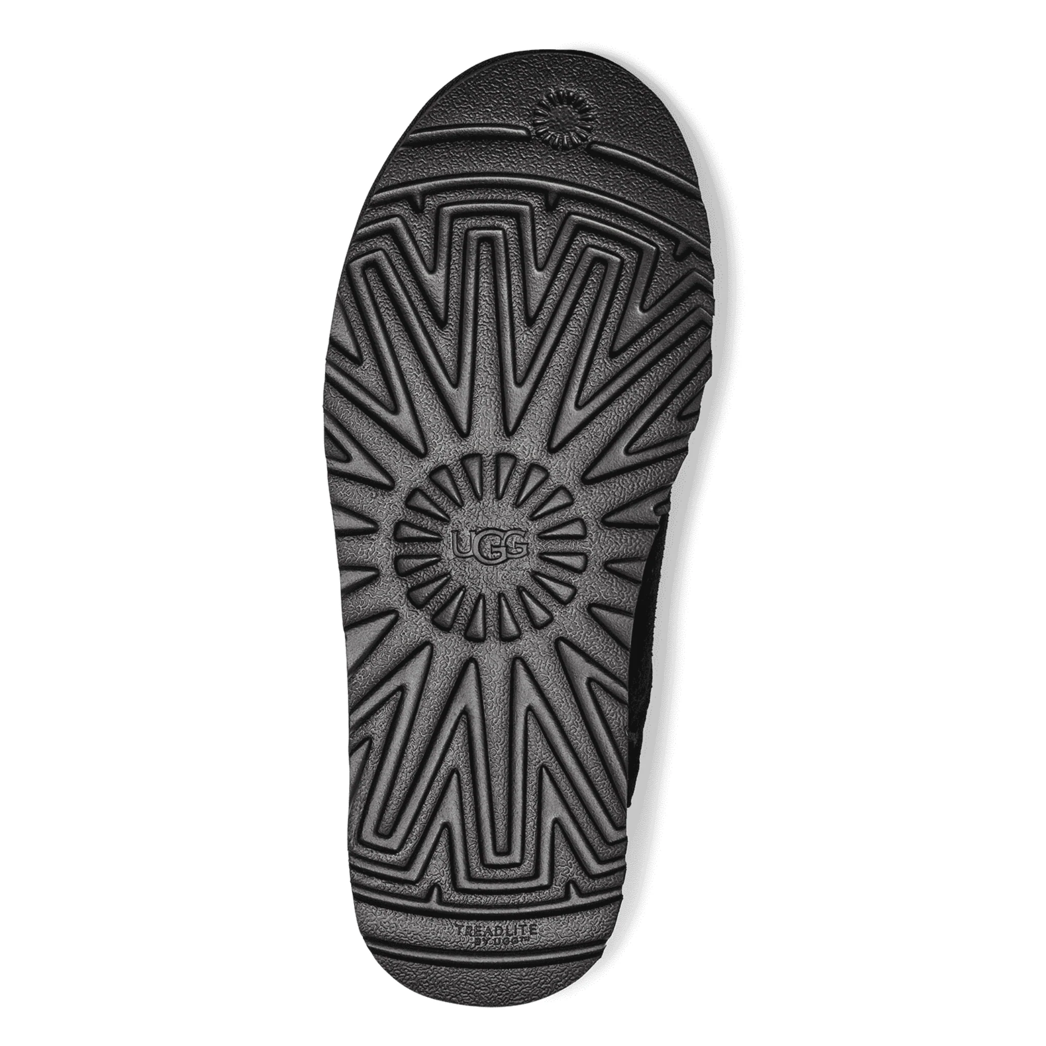 Mens UGG Black Classic Slip-On Slippers - Image 6