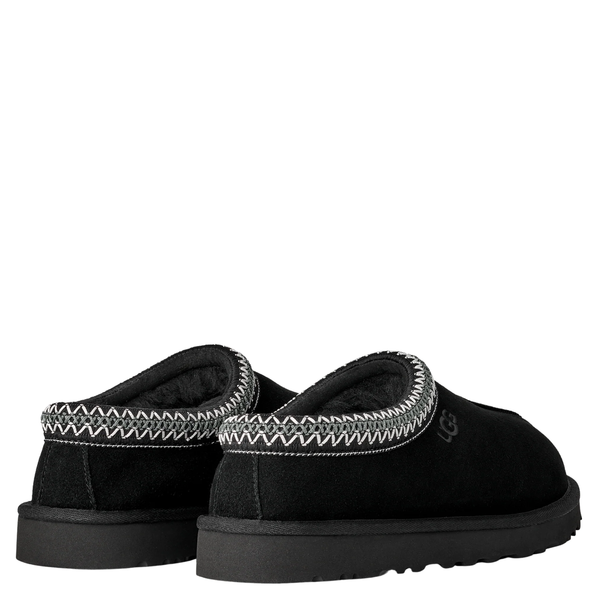 Mens UGG Black Tasman II Slippers - Image 4