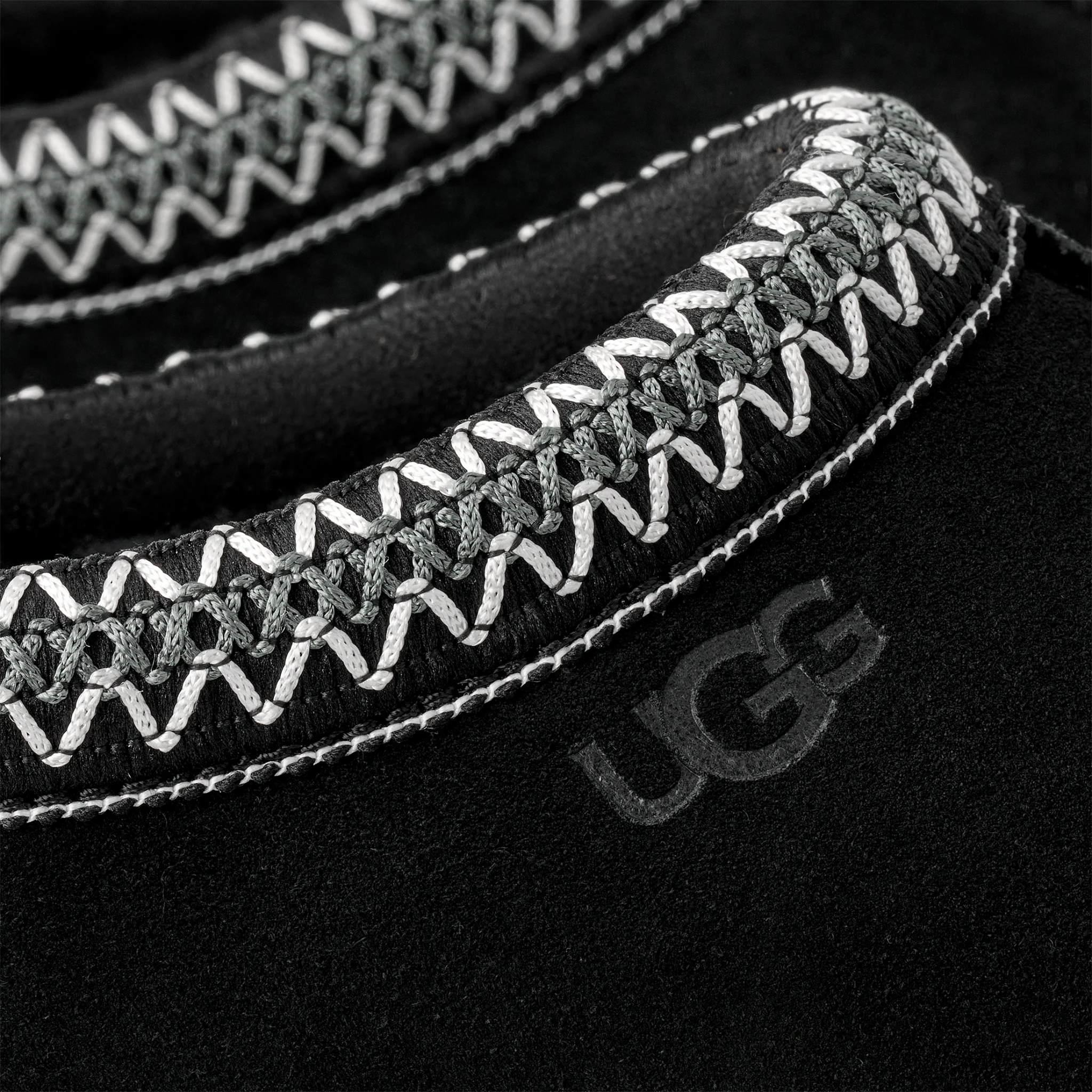 Mens UGG Black Tasman II Slippers - Image 5