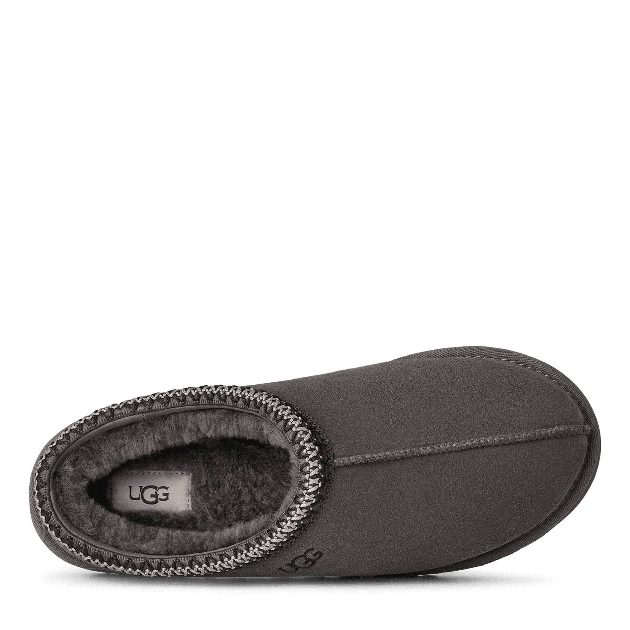 Mens UGG Dark Grey Tasman II Slippers - Image 6