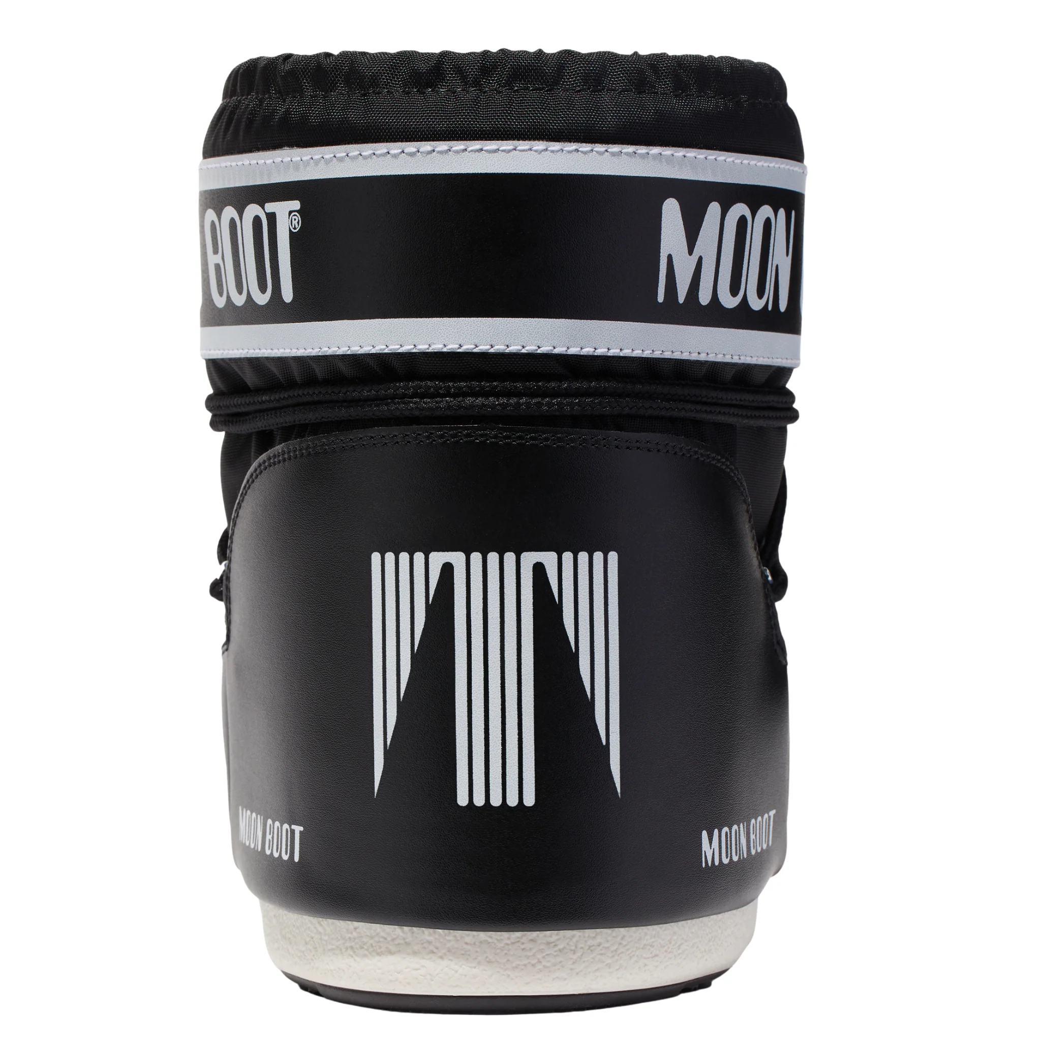 Womens Moon Boot Black Icon Low Nylon Boots - Image 5