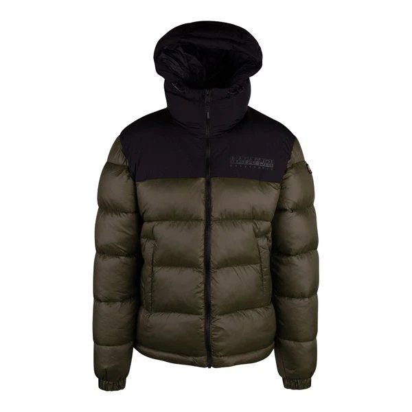 Mens Green Depths Hornelen Padded Jacket - Image 2