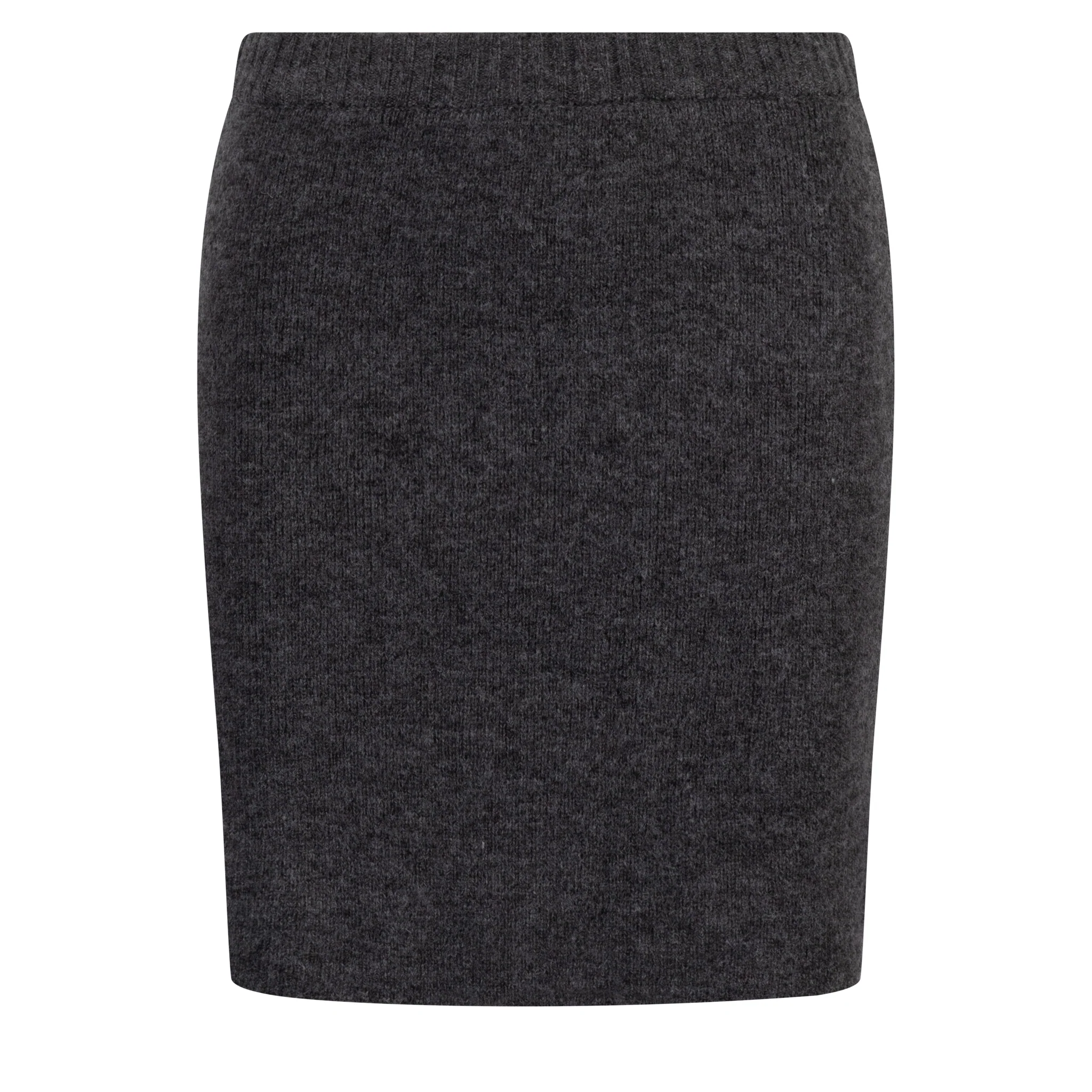 Womens Pretty Lavish Charcoal Etta Knit Co-ord Mini Skirt - Image 3